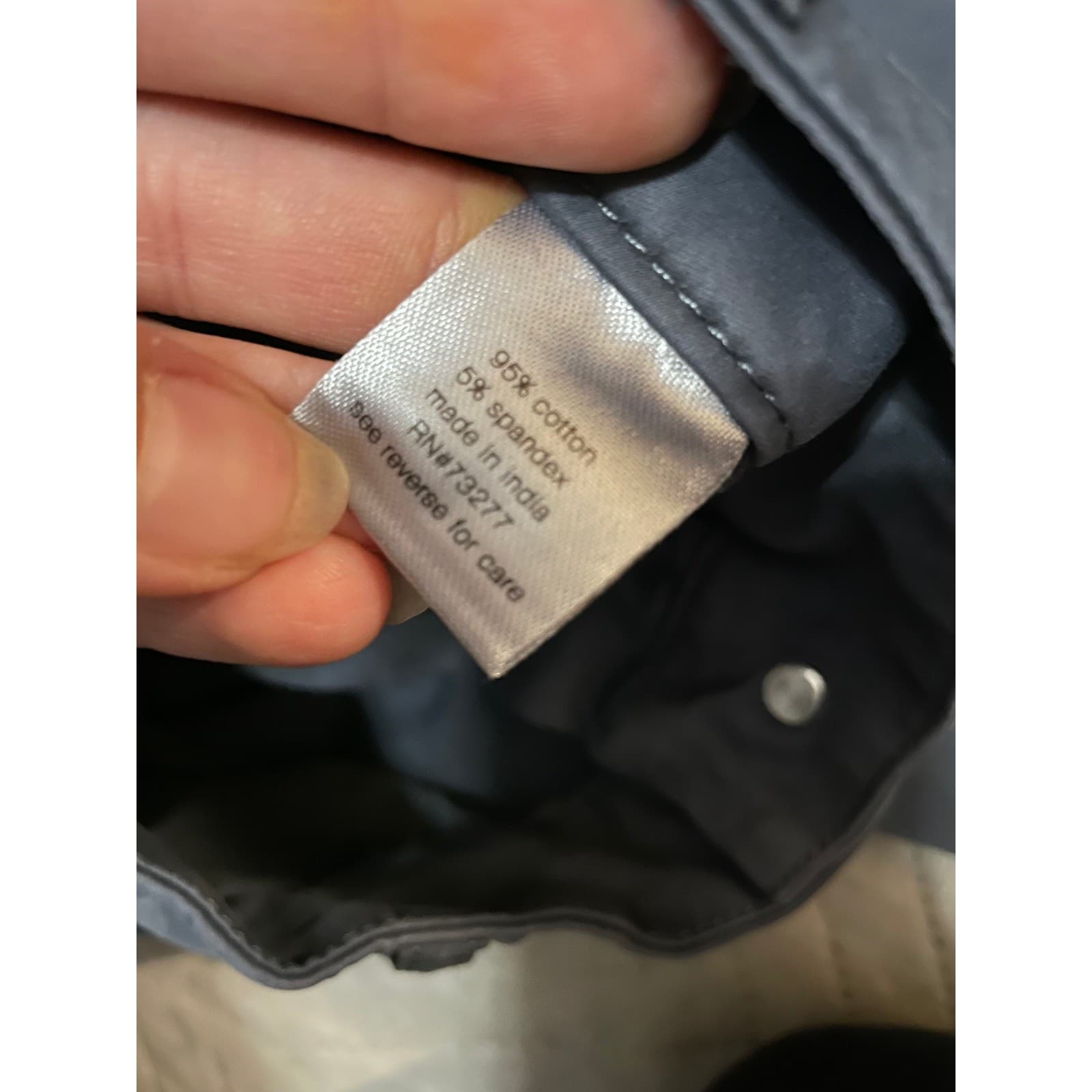 Elizabeth and James Women's Size 12 Cropped Dark Gray Dress Pants - Thumbnail 4