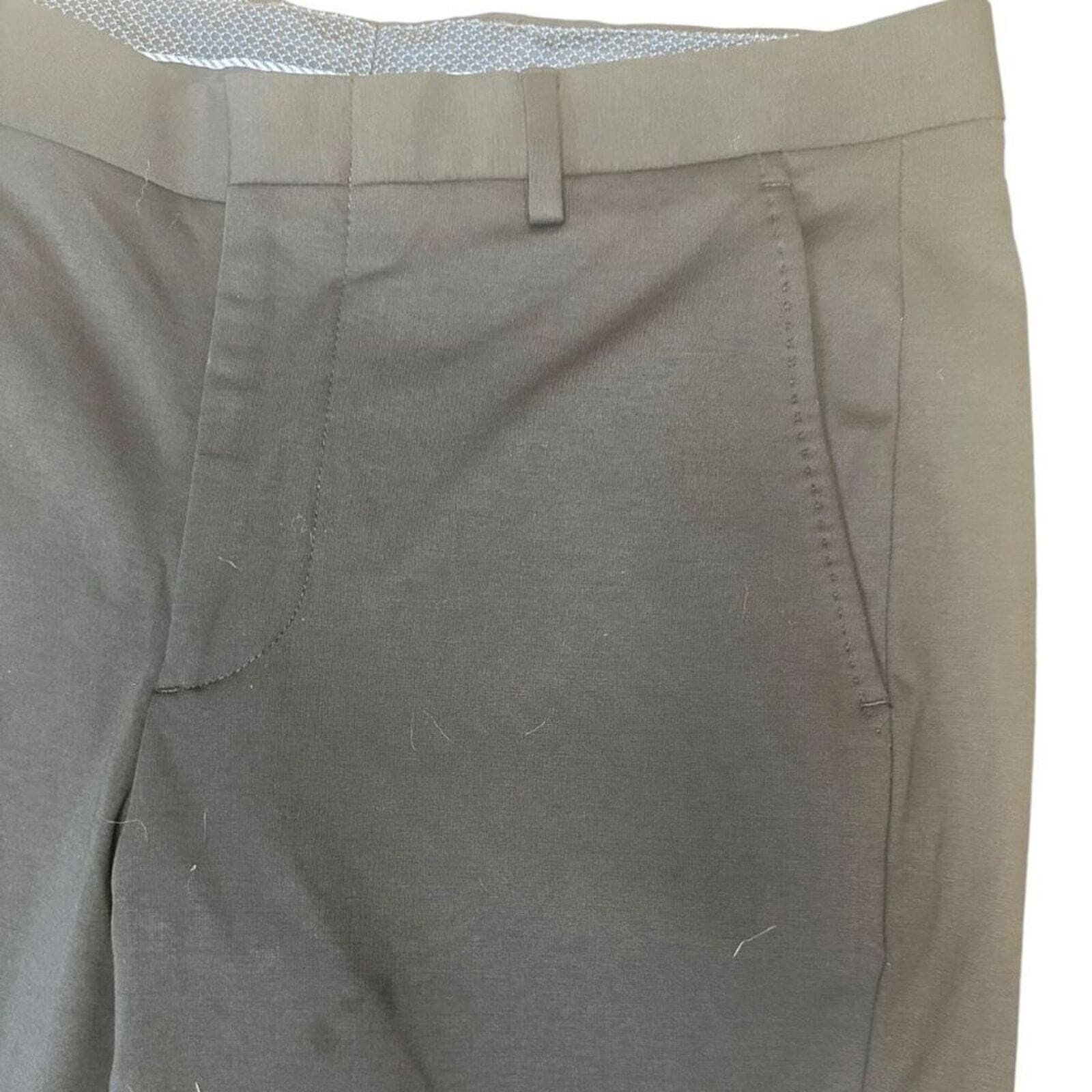Murano Alex Fit Chino Pants Mens 32x32 Navy - Thumbnail 4