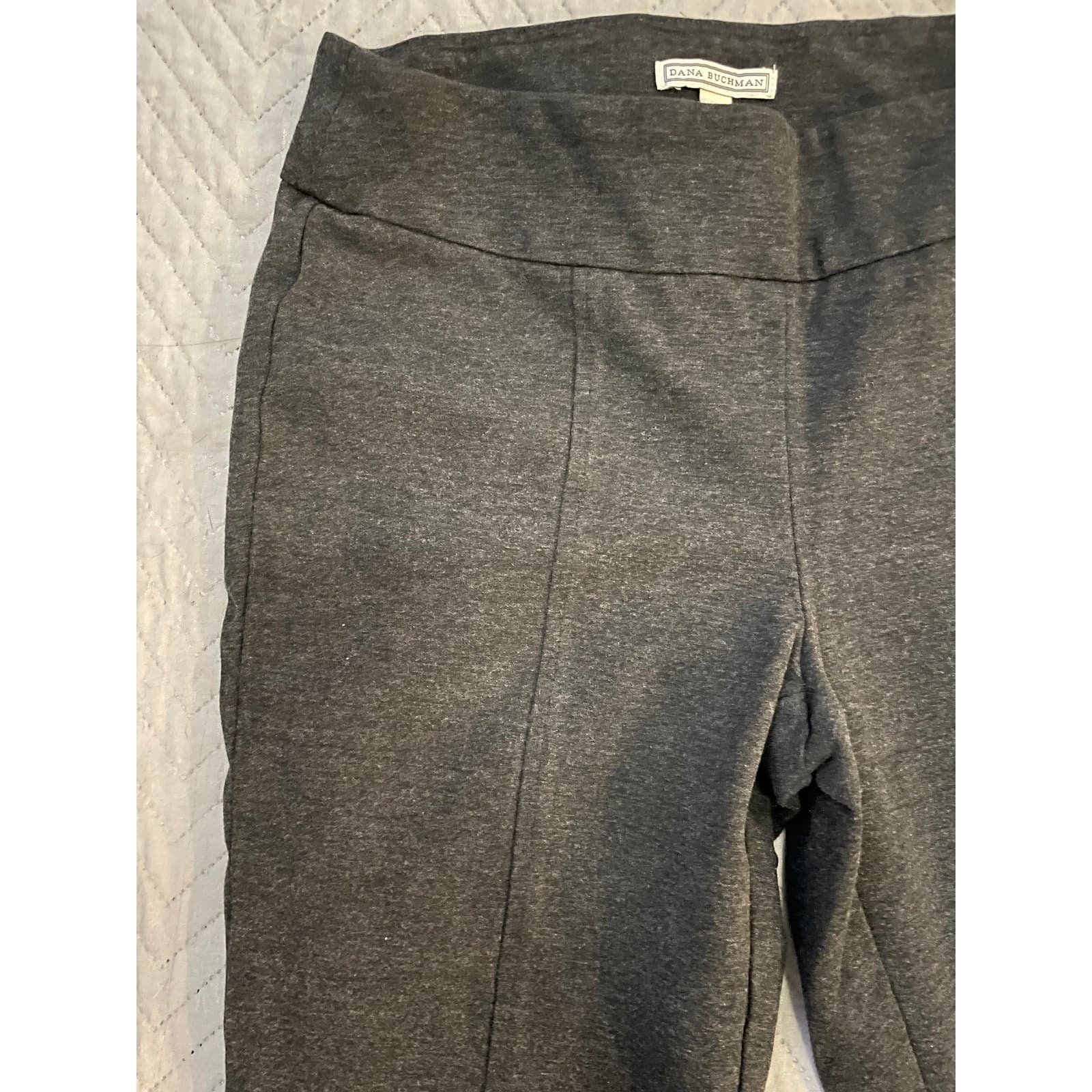 Dana Buchman Women's Size S Dark Gray Stretch Dress Slacks - Thumbnail 2