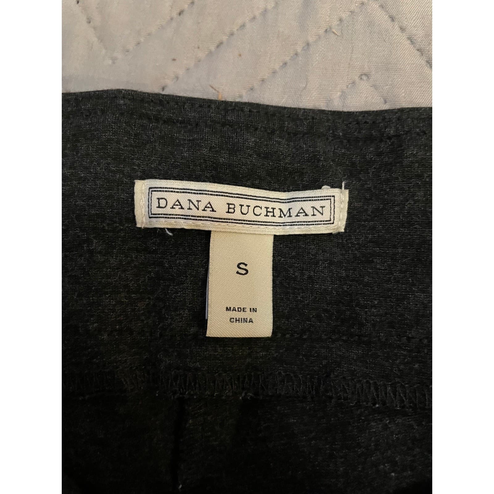 Dana Buchman Women's Size S Dark Gray Stretch Dress Slacks - Thumbnail 4