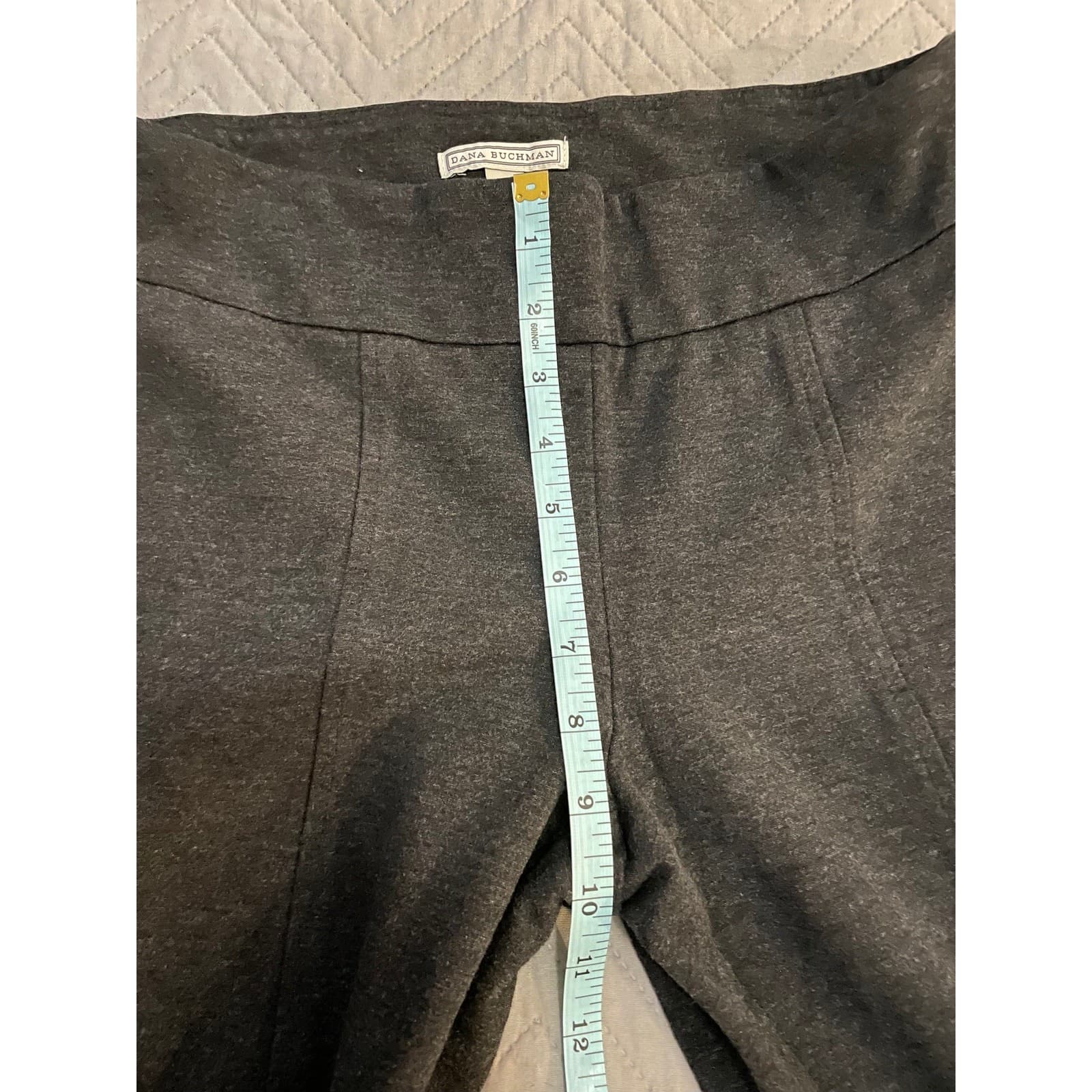 Dana Buchman Women's Size S Dark Gray Stretch Dress Slacks - Thumbnail 7