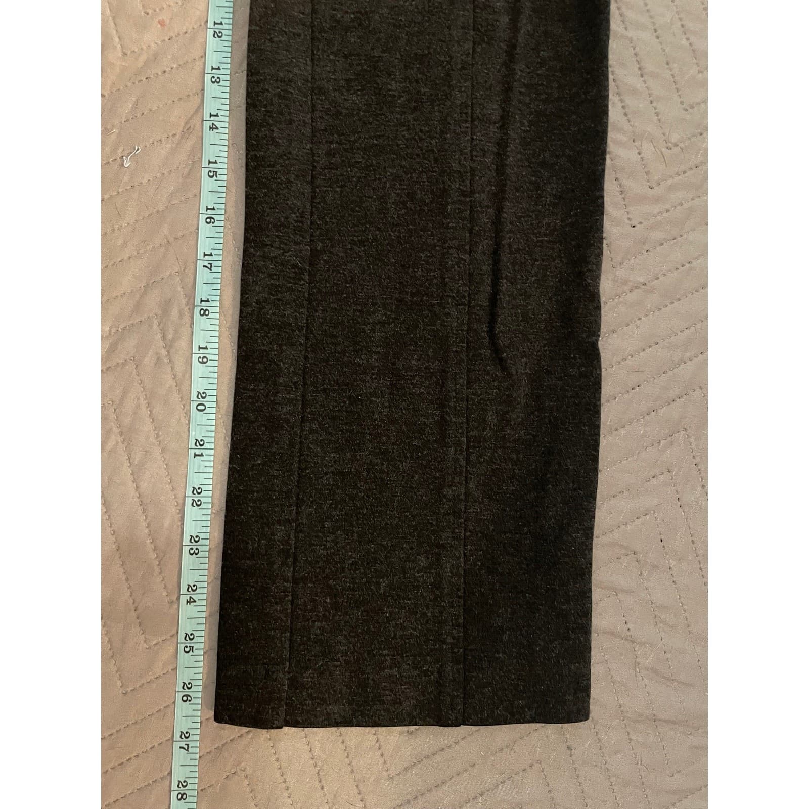 Dana Buchman Women's Size S Dark Gray Stretch Dress Slacks - Thumbnail 8