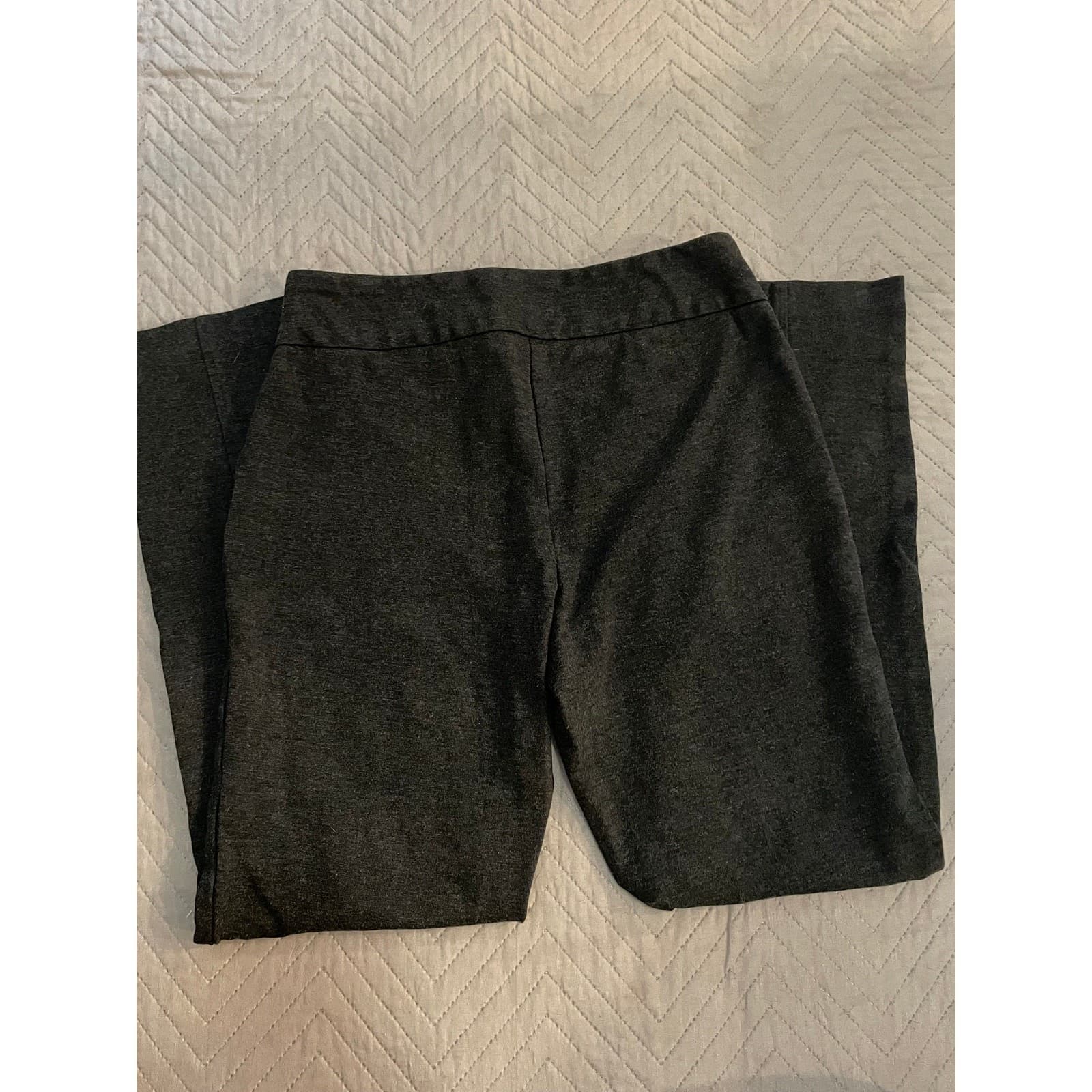 Dana Buchman Women's Size S Dark Gray Stretch Dress Slacks - Thumbnail 10