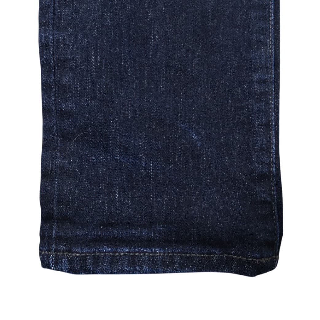 Neuw Lou Slim Mens 32x32 Dark Blue Excellent Slim Fit Button Fly Jeans - Thumbnail 5