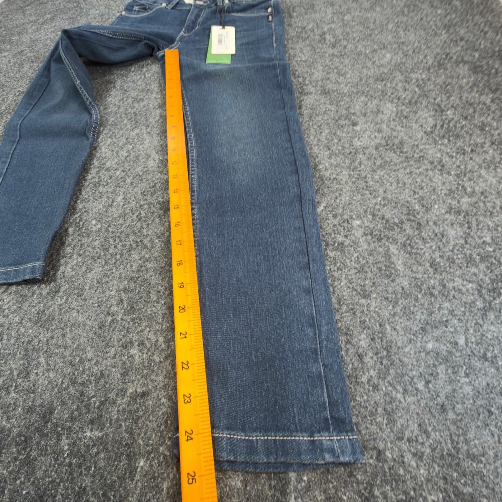 Silver Jeans Co Suki Skinny Jeans Girls 8 Dark Wash Blue Recycled Denim New - Thumbnail 4
