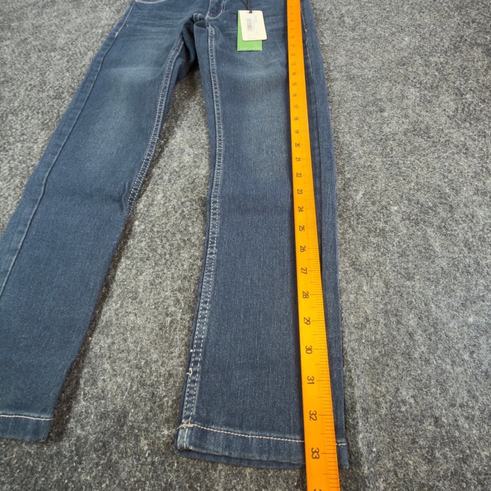 Silver Jeans Co Suki Skinny Jeans Girls 8 Dark Wash Blue Recycled Denim New - Thumbnail 3