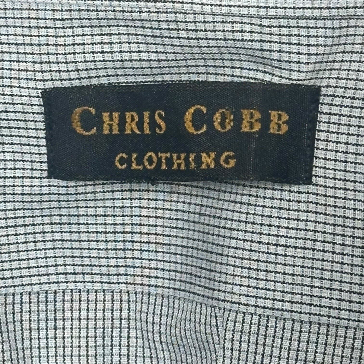 Chris Cobb Clothing Button Down Shirt Mens 3XL Long Sleeve Dress Shirt - Thumbnail 3