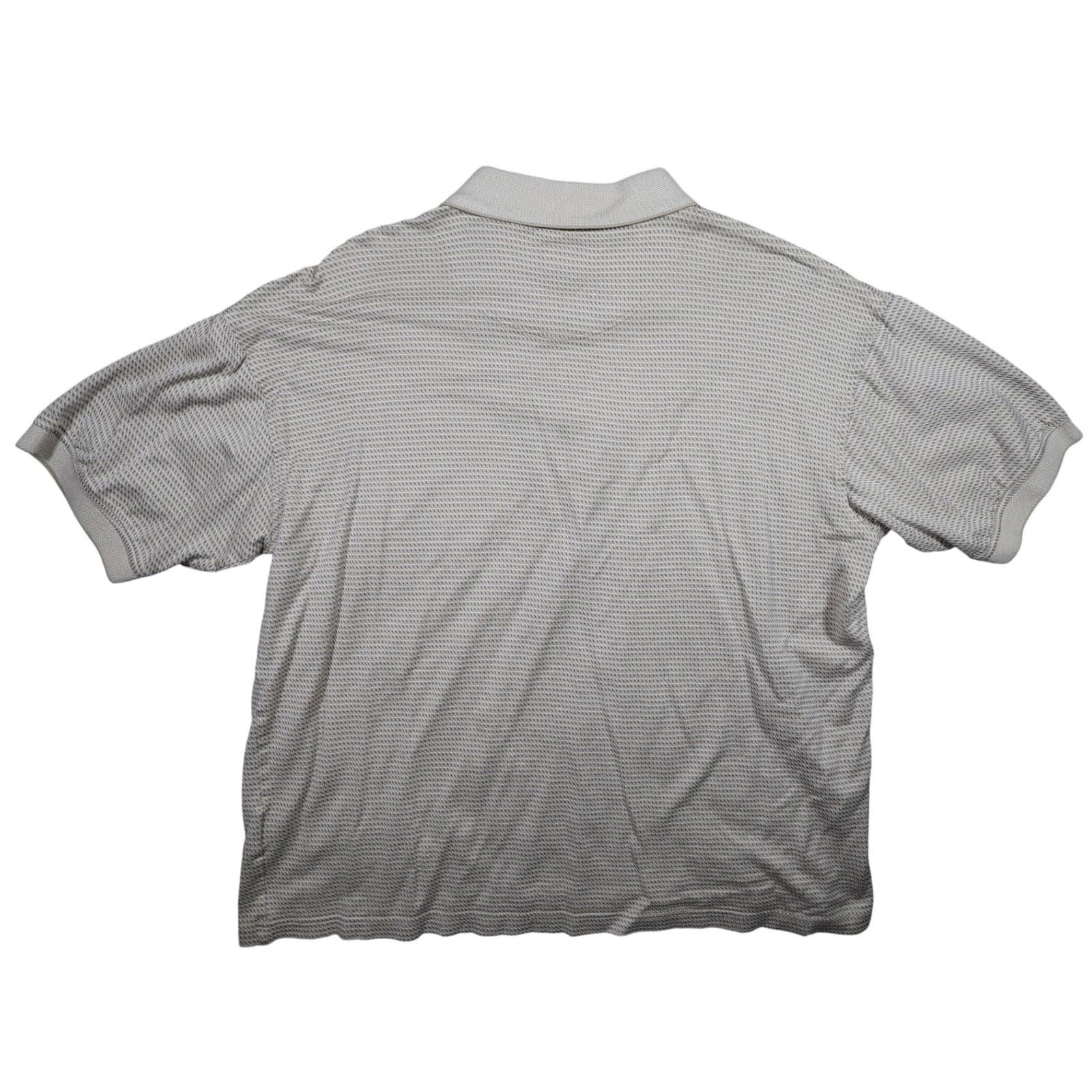 Pebble Beach Polo Shirt Mens XL Tan Excellent Mercerized Cotton Short Sleeve - Thumbnail 2