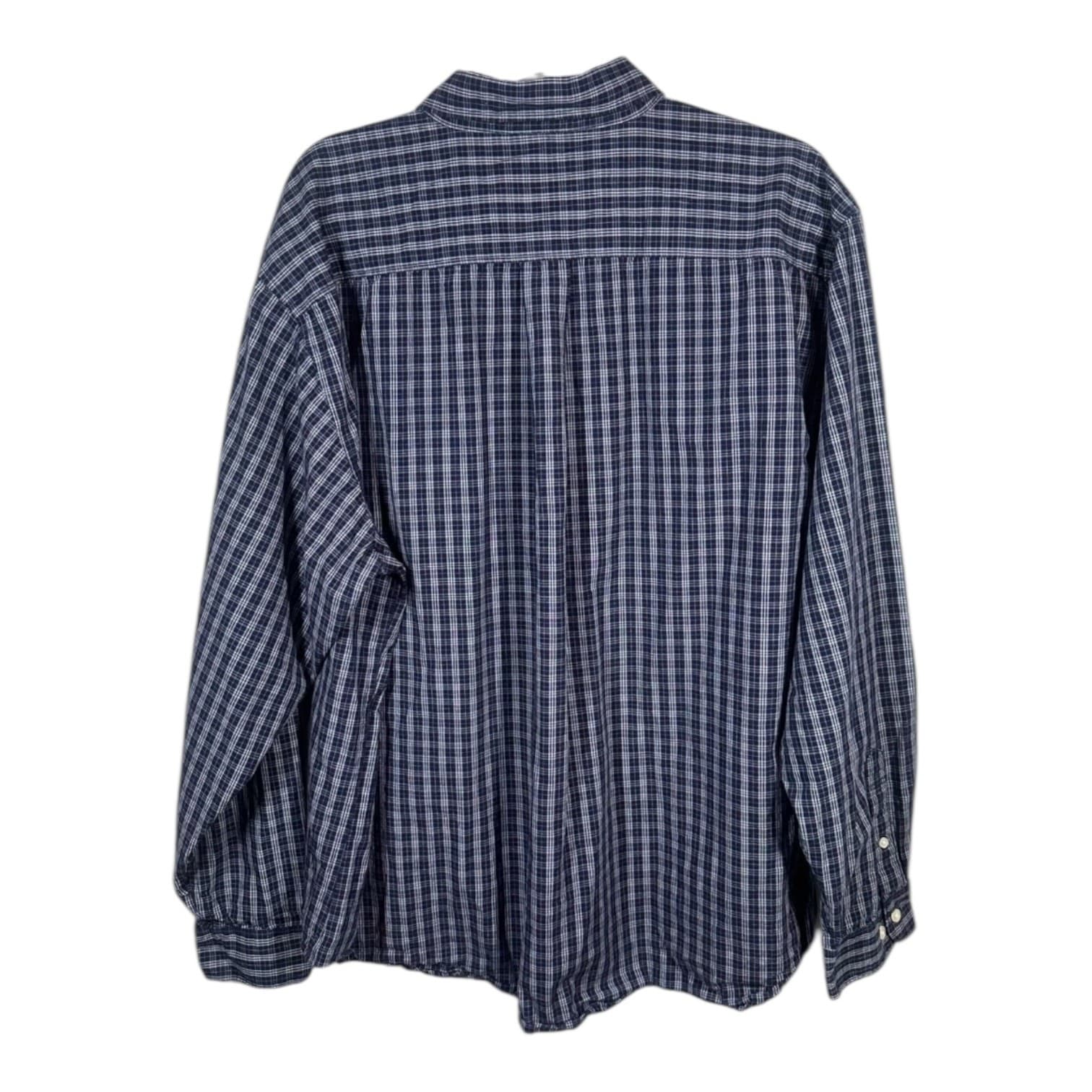 GAP Mens XL Blue Casual Button Down Size XL - Thumbnail 2