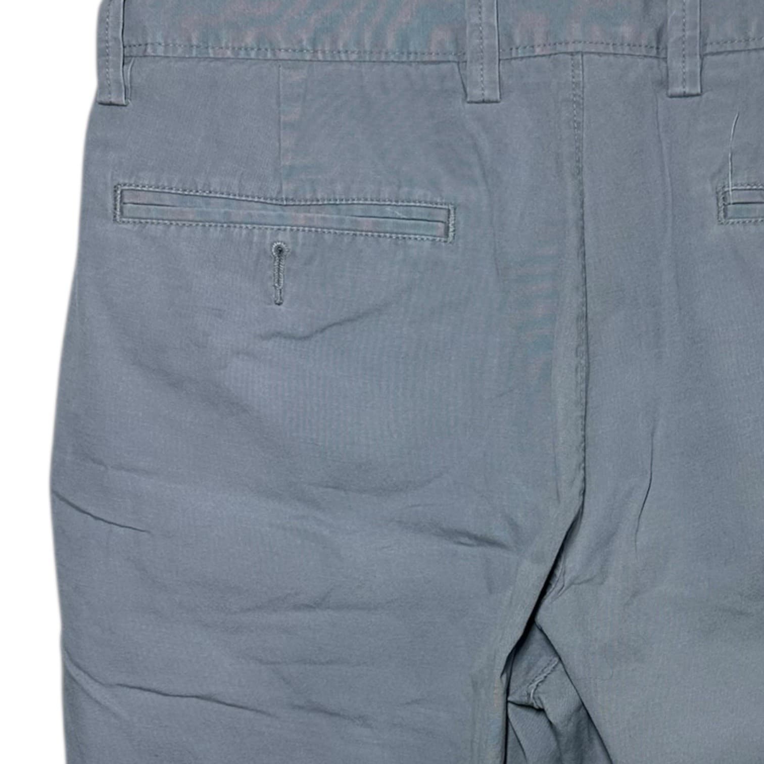 J. Crew Men's Gray Cotton Chino Shorts Size 32 Casual Summer - Thumbnail 4