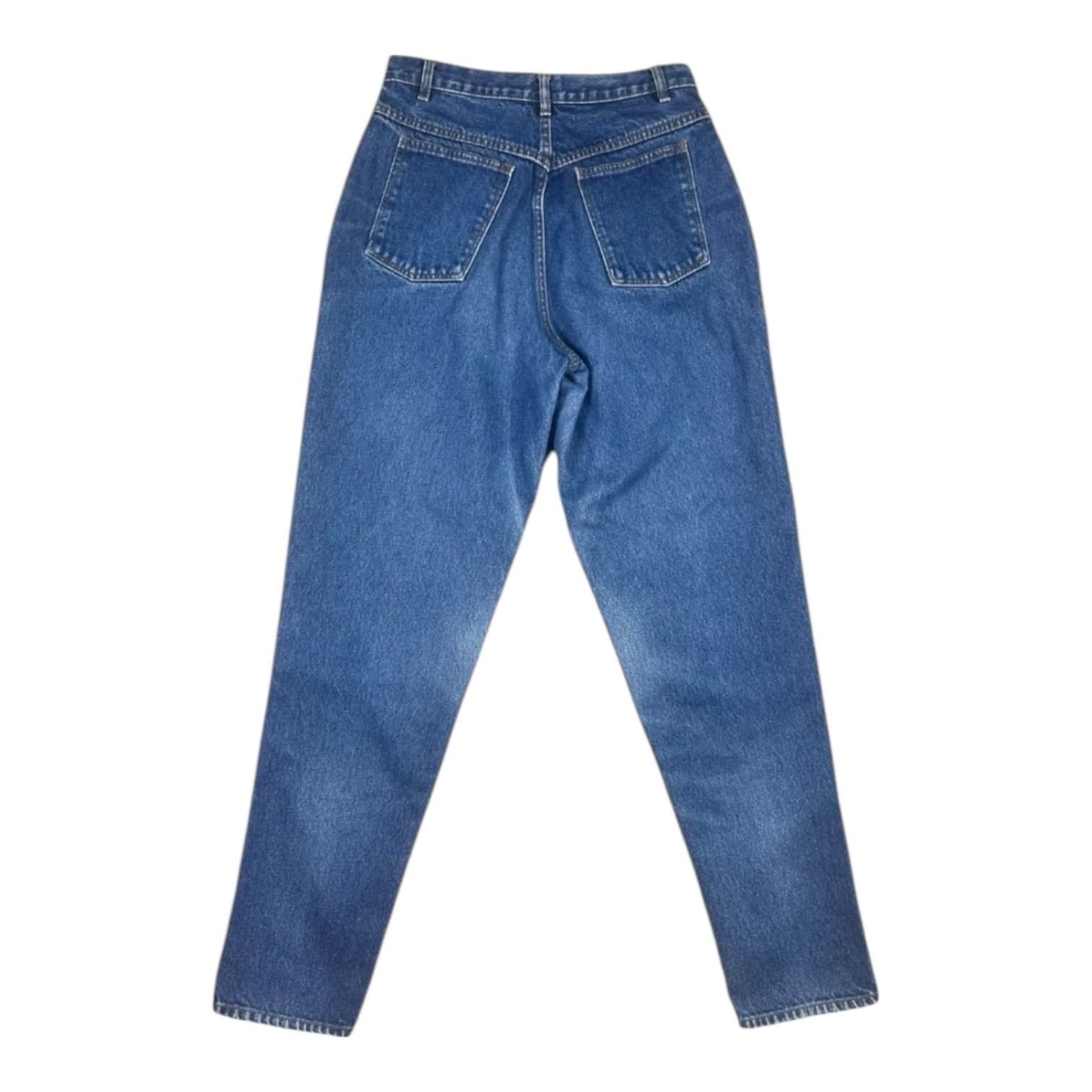 Vintage Forenza Men's 30x30 Blue High-Waist Slim Jeans | 90s Denim - Thumbnail 3
