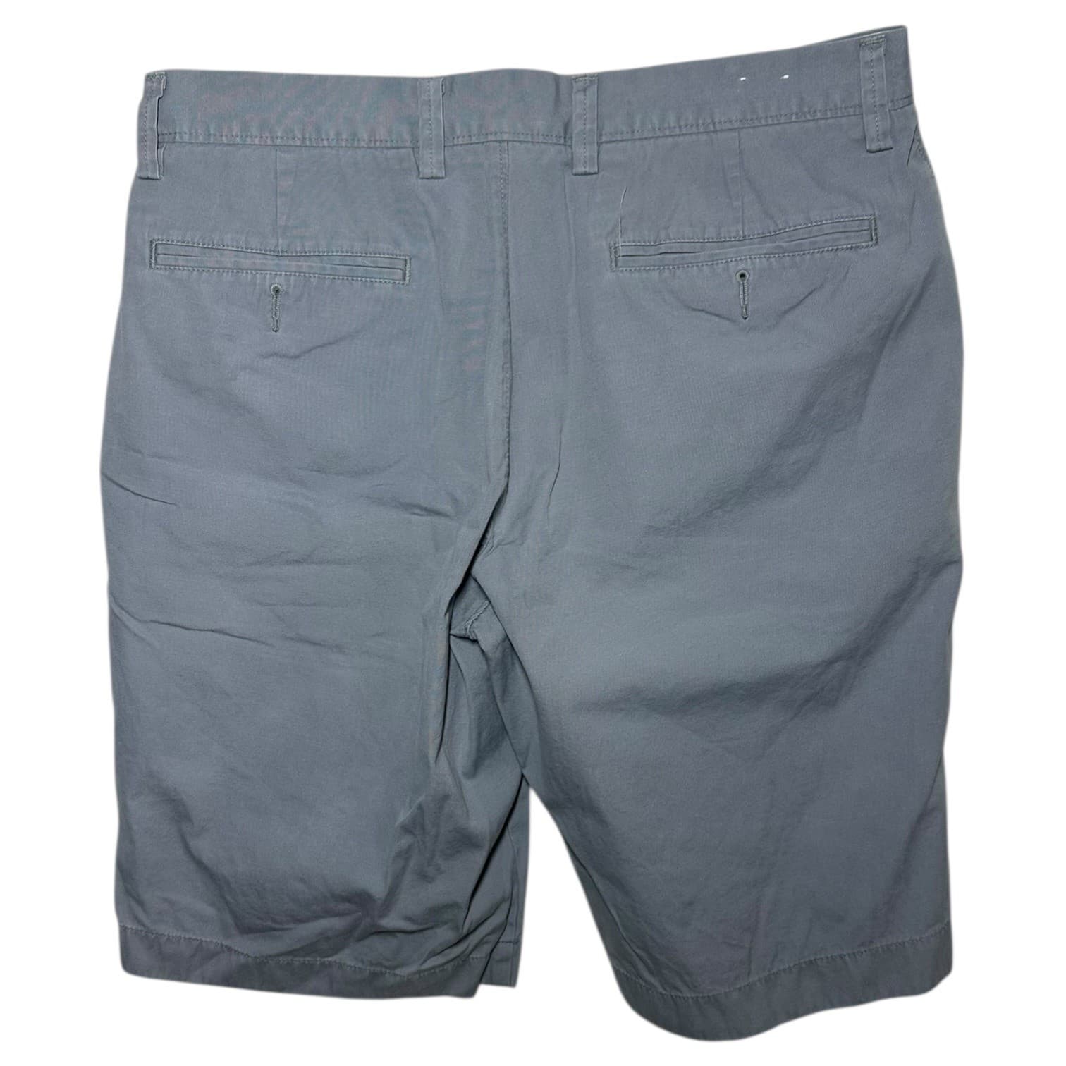 J. Crew Men's Gray Cotton Chino Shorts Size 32 Casual Summer - Thumbnail 2