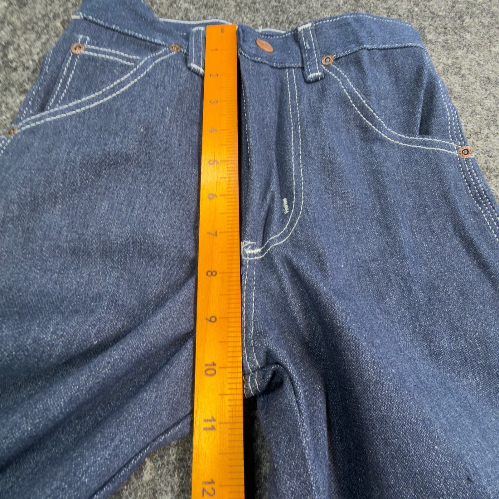 Vintage Maverick Boys Jeans 12 Slim USA NOS Deadstock Straight Leg Denim 90s - Thumbnail 5