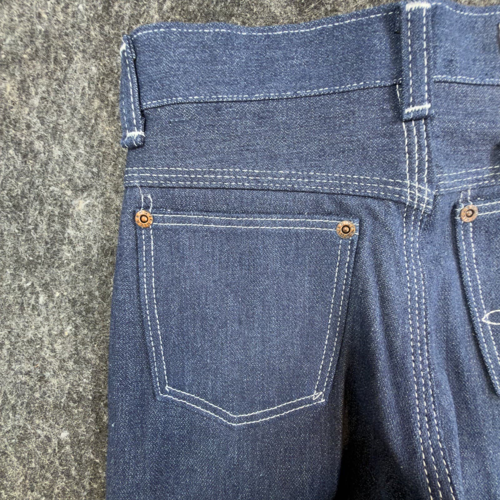 Vintage Maverick Boys Jeans 12 Slim USA NOS Deadstock Straight Leg Denim 90s - Thumbnail 12