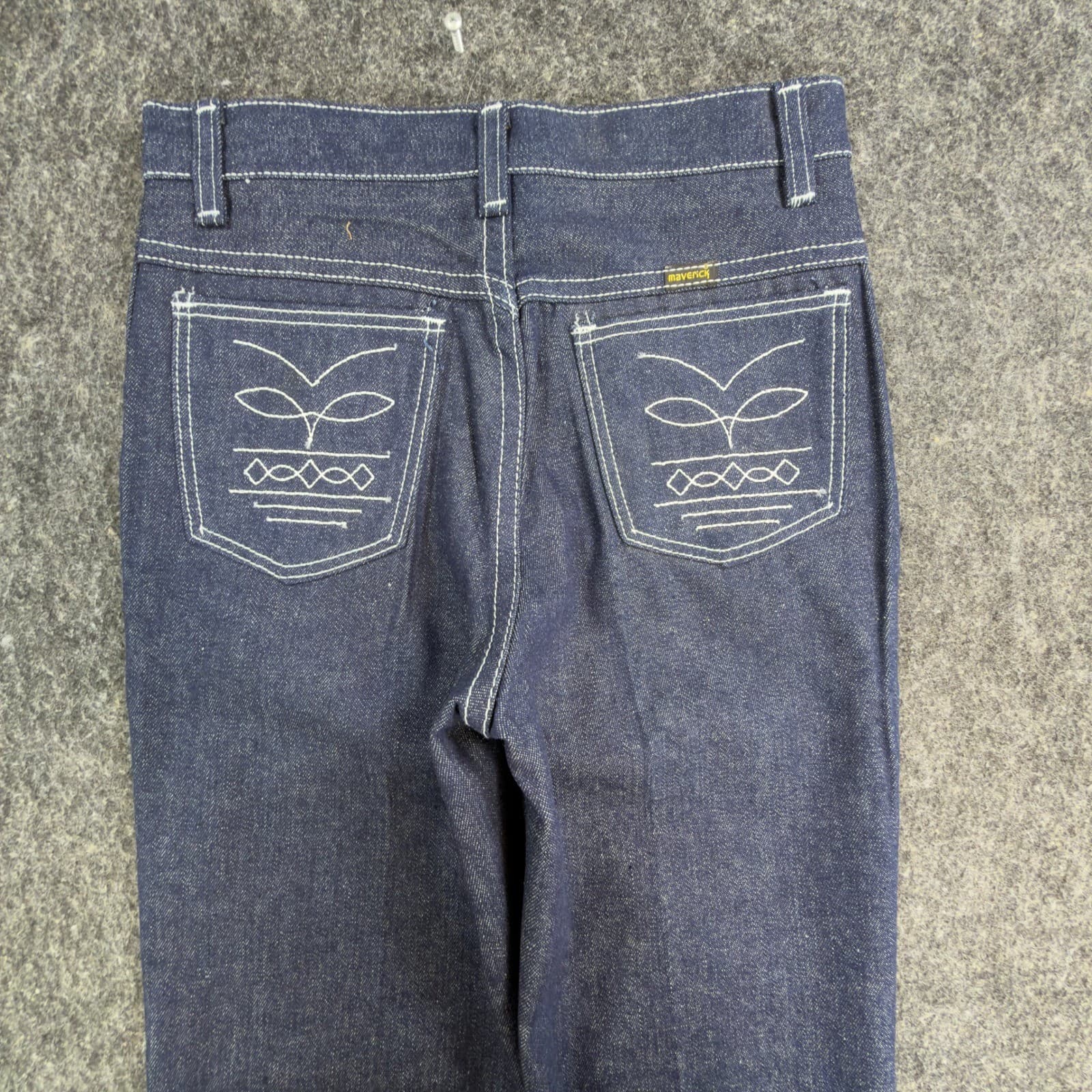 Vintage Maverick Boys Jeans 12 Regular USA NOS Deadstock 100% Cotton Straight - Thumbnail 11
