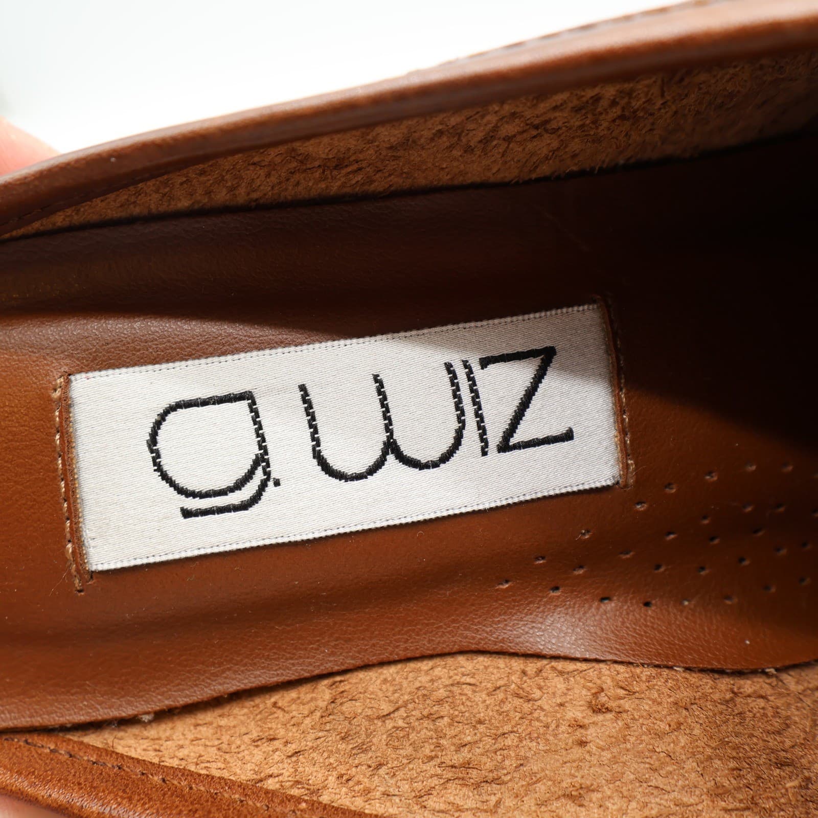 G. Wiz Faye Mules Womens 6.5 Brown Leather Vintage Western Loafers New Old Stock - Thumbnail 13