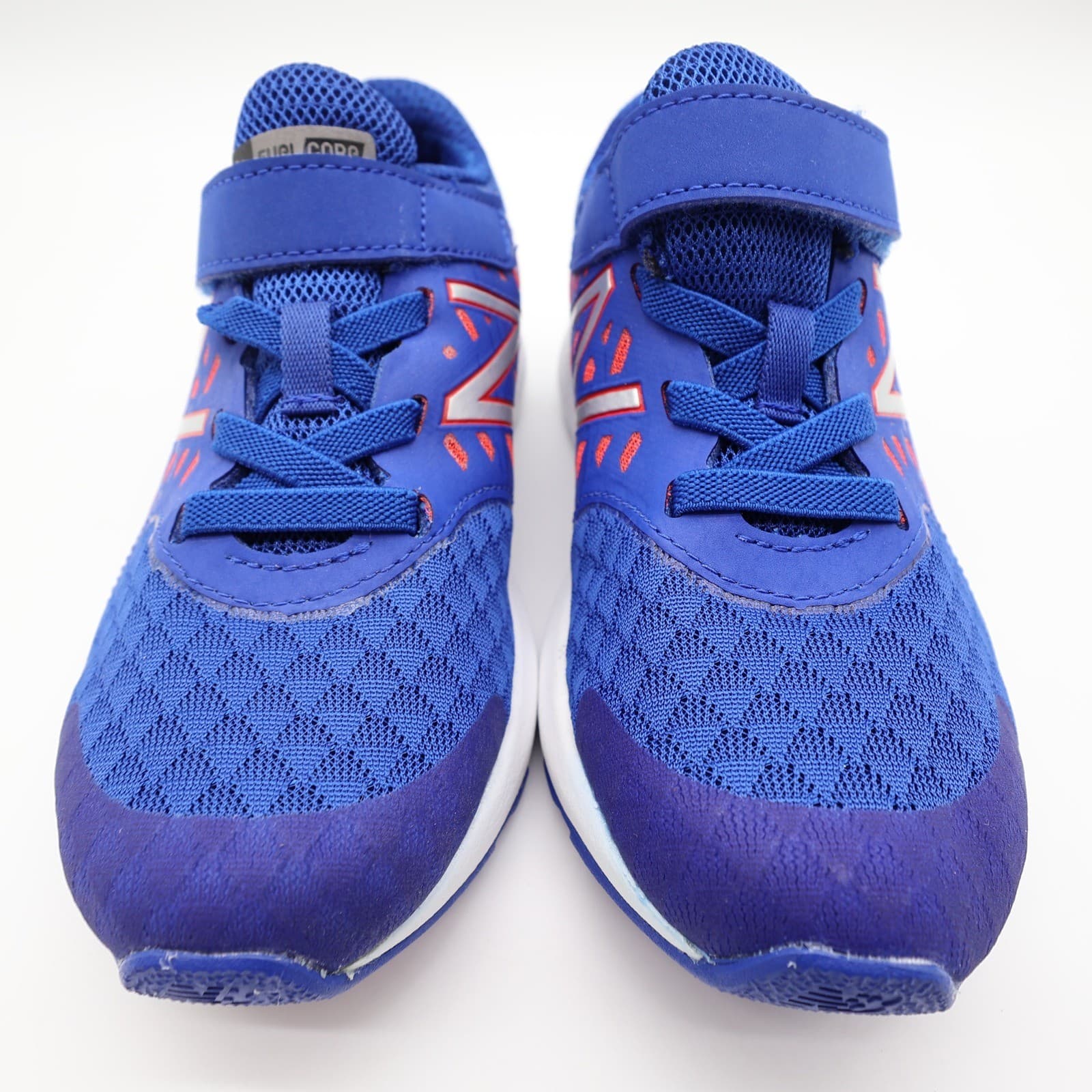 New Balance FuelCore Urge Boys Size 12 Blue Mesh Athletic Running Sneakers - Thumbnail 3