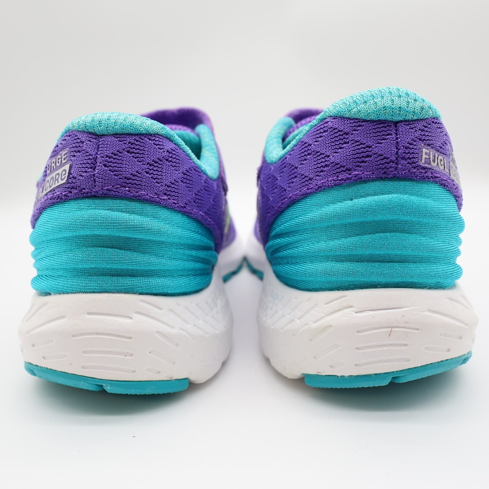 New Balance FuelCore Urge Kids 12.5 Purple Teal Mesh Running Sneakers KVURGPPP - Thumbnail 4