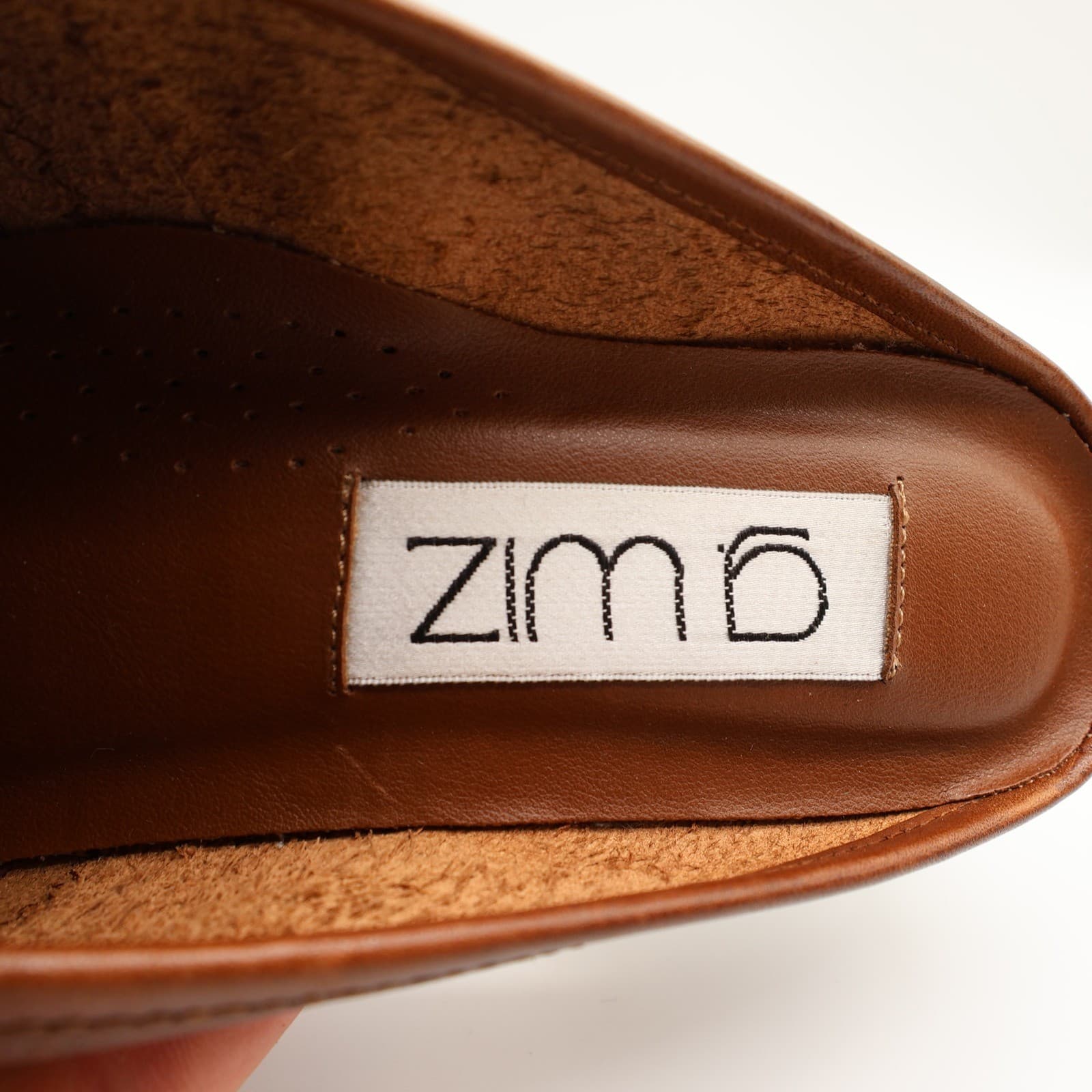 G. Wiz Faye Mules Womens 6.5 Brown Leather Vintage Western Loafers New Old Stock - Thumbnail 14