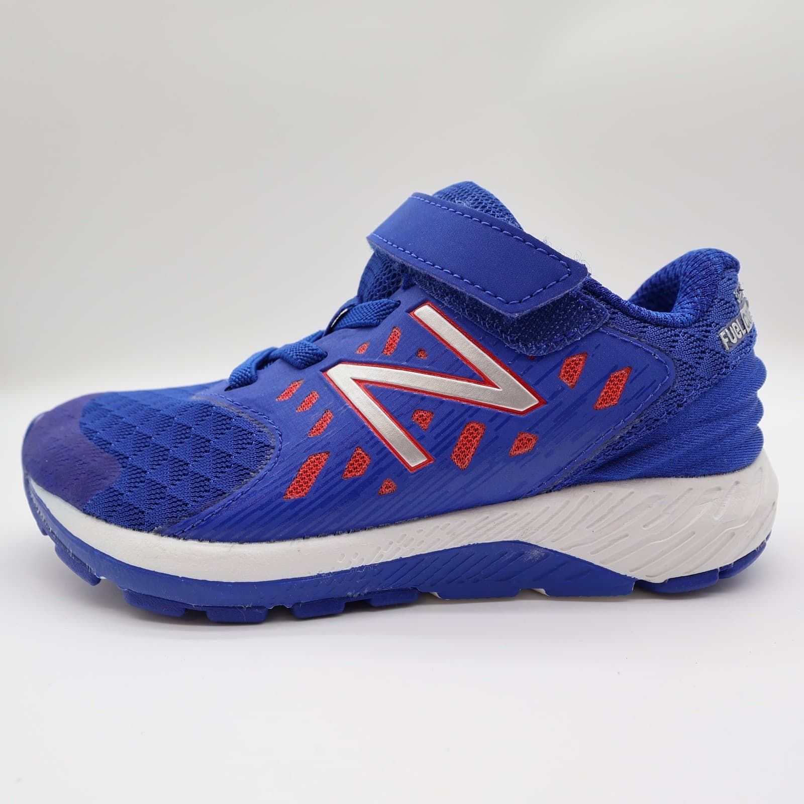 New Balance FuelCore Urge Boys Size 12 Blue Mesh Athletic Running Sneakers - Thumbnail 10