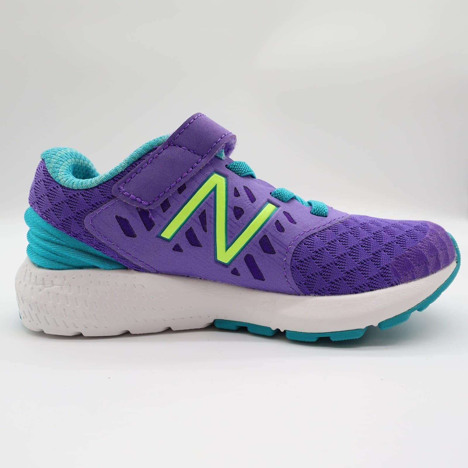 New Balance FuelCore Urge Kids 12.5 Purple Teal Mesh Running Sneakers KVURGPPP - Thumbnail 11