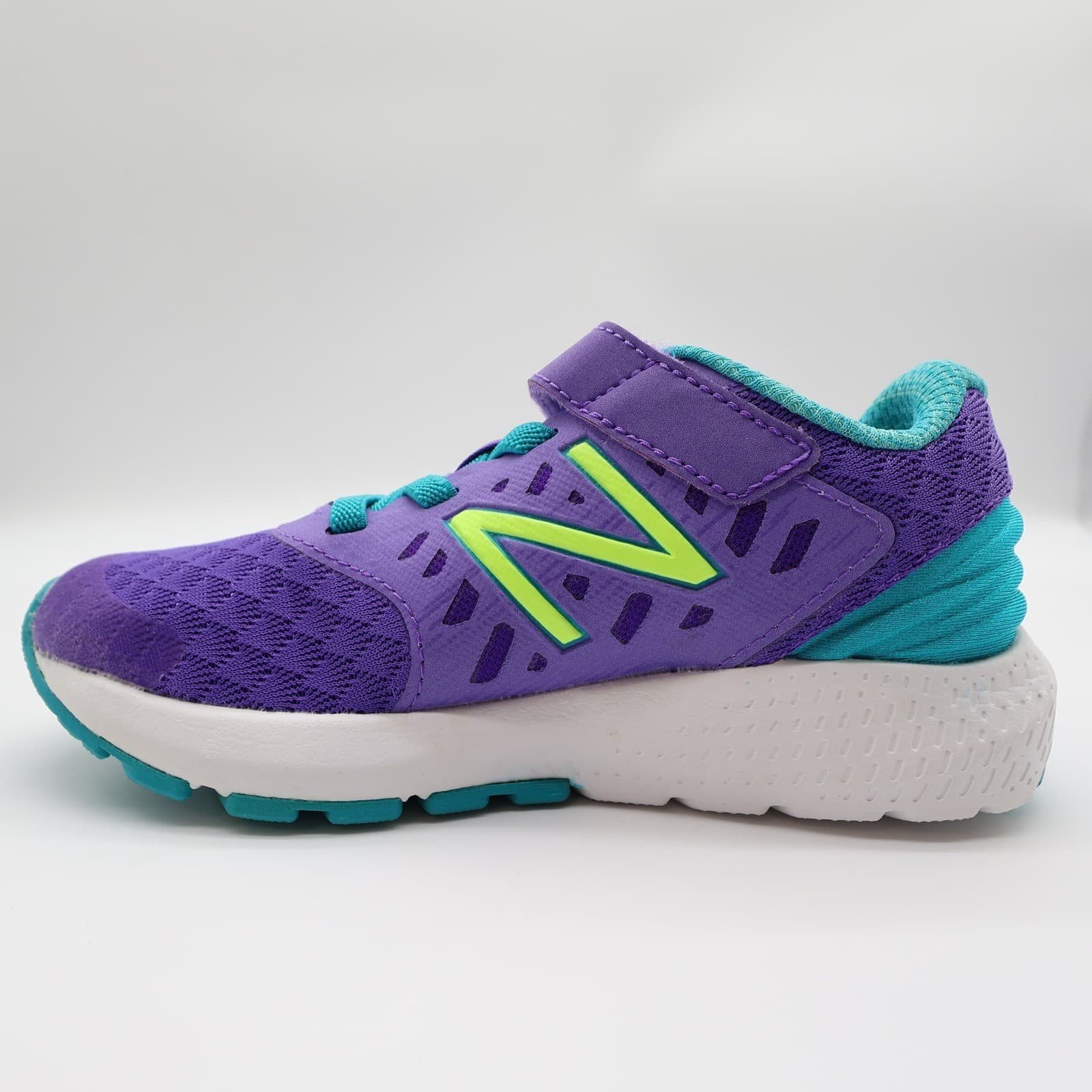 New Balance FuelCore Urge Kids 12.5 Purple Teal Mesh Running Sneakers KVURGPPP - Thumbnail 10