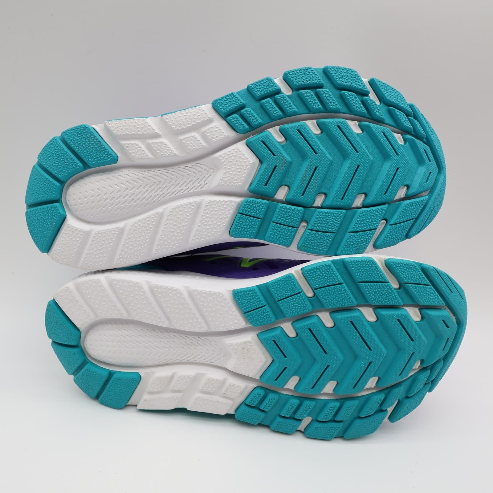 New Balance KVURGPPP Running Shoes Kids 1.5 Purple Mesh Hook Athletic Sneaker - Thumbnail 5