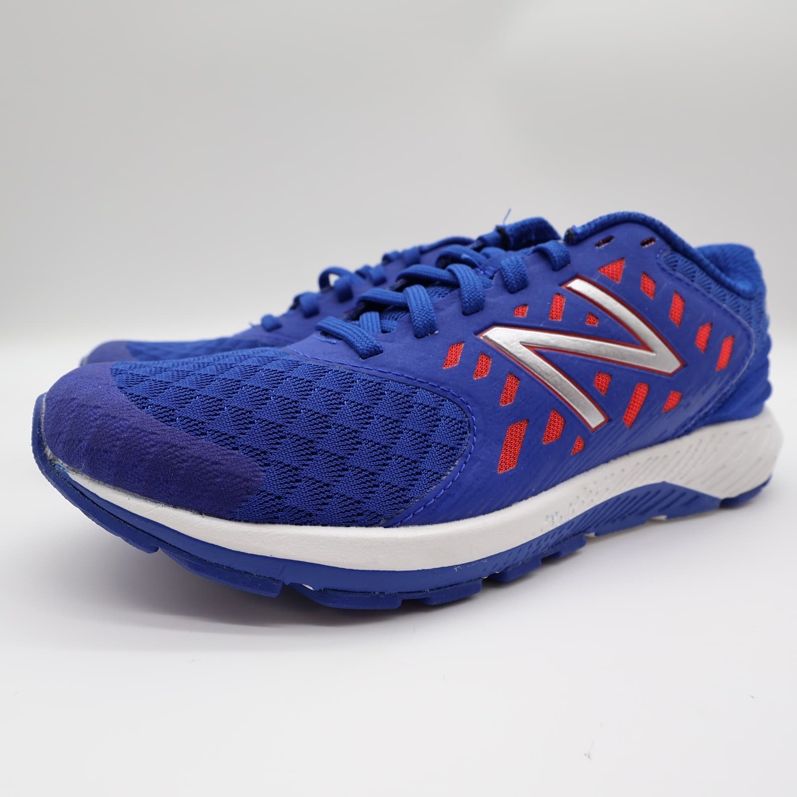 New Balance FuelCore Urge Kids 3.5 Blue Athletic Running Shoes KJURGBRY - Thumbnail 2