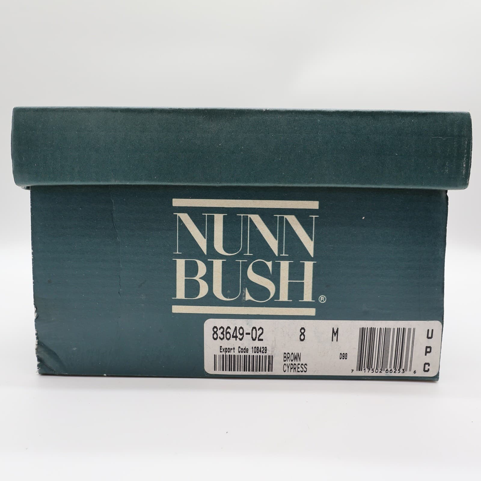 Nunn Bush Boat Shoes Mens 8 Brown Leather Vintage 90s New Old Stock Casuals - Thumbnail 7