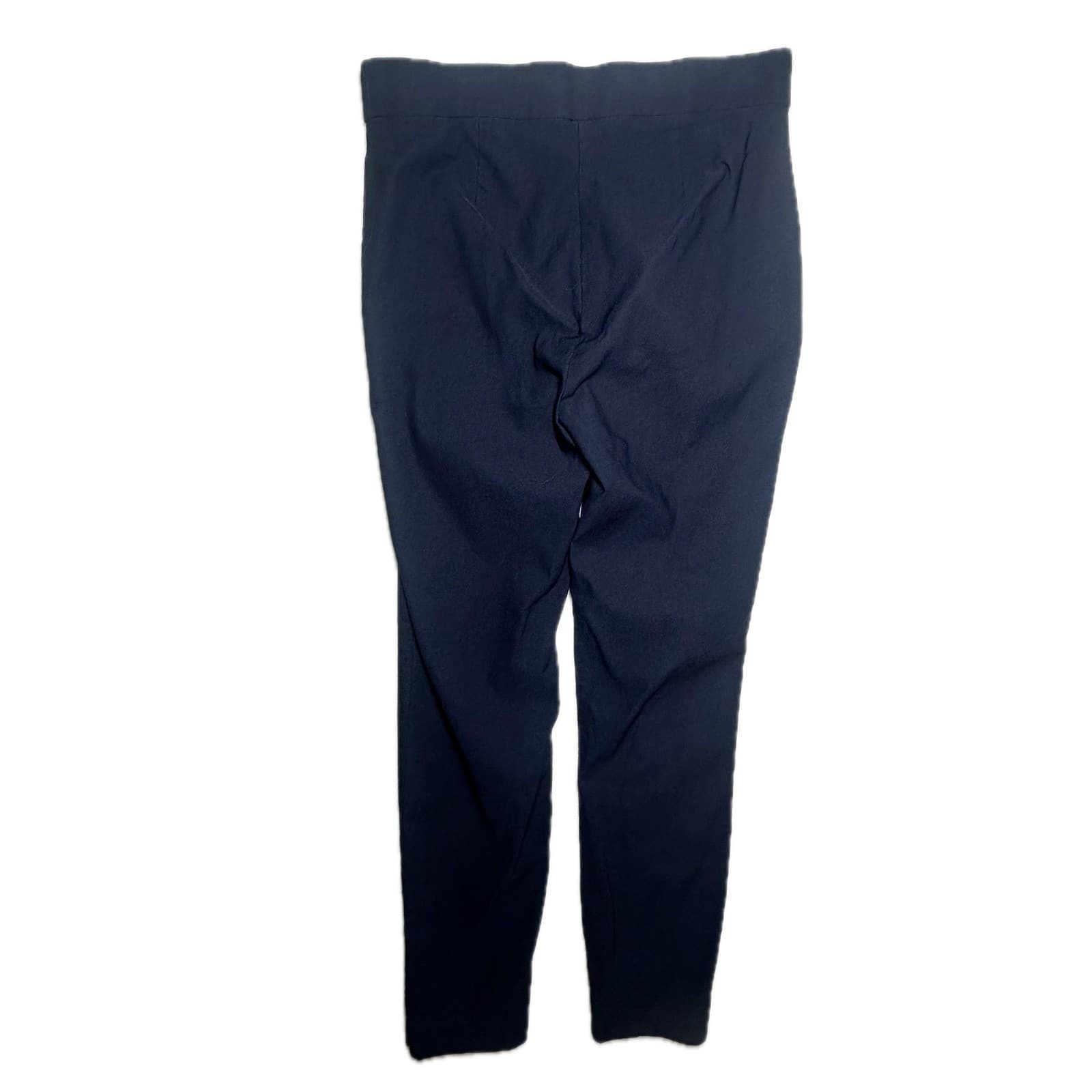 Counterparts Women's Navy Blue Ankle Length Pants Size S Button Detail - Thumbnail 2