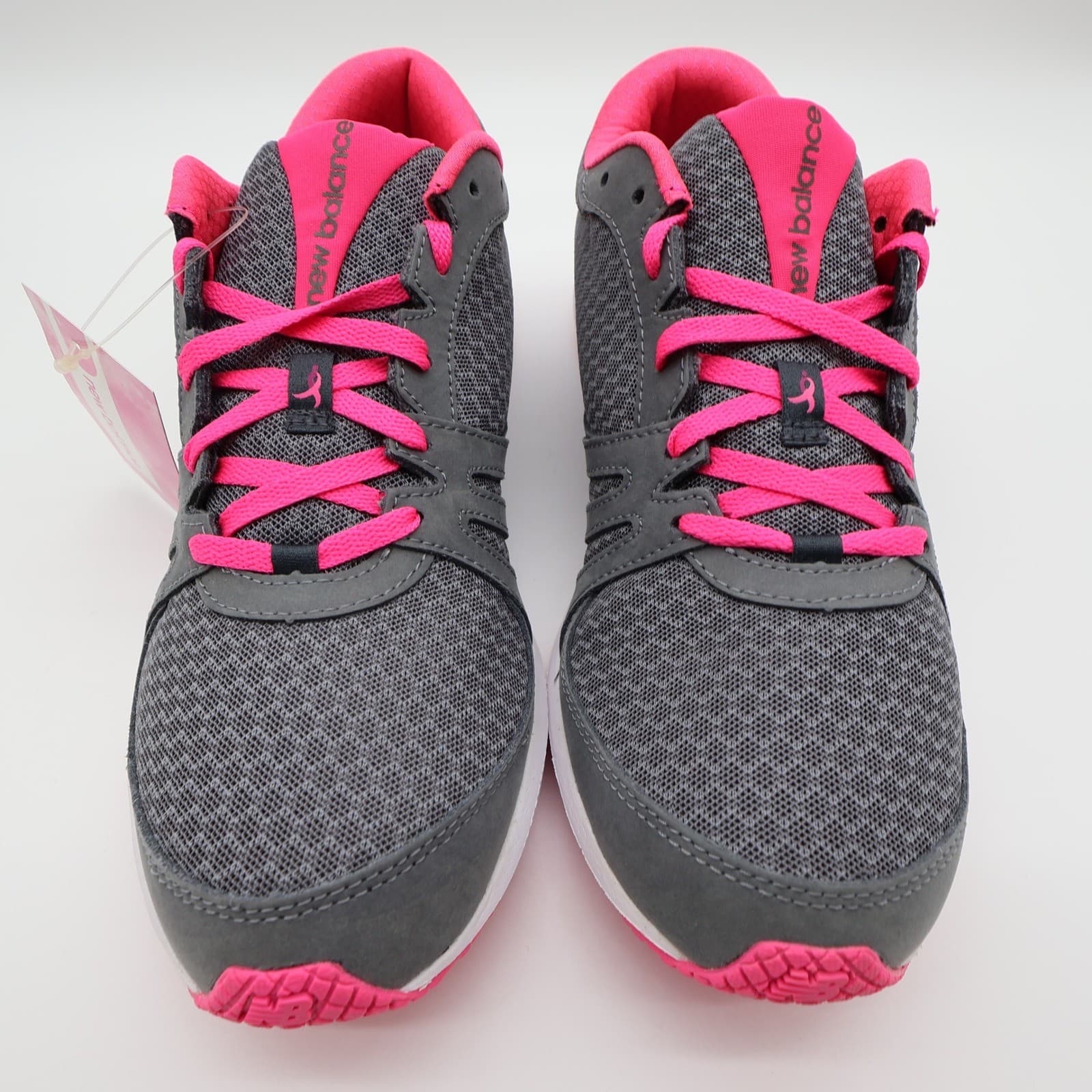 New Balance 577v3 Training Shoes Womens 10 Grey Pink Synthetic Mesh WX577KM3 - Thumbnail 3