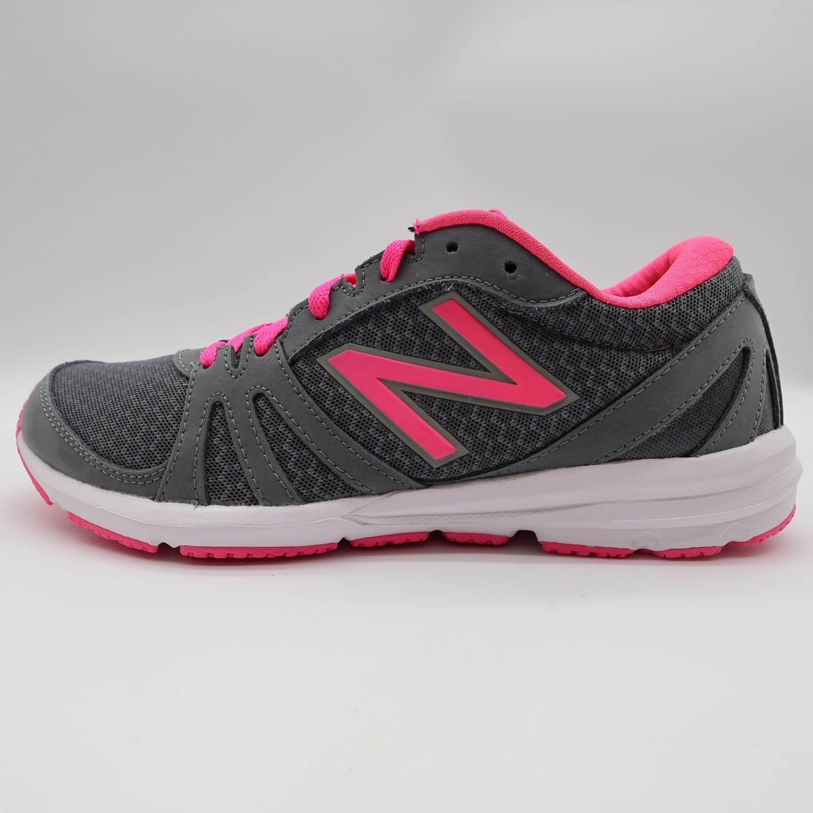 New Balance 577v3 Training Shoes Womens 10 Grey Pink Synthetic Mesh WX577KM3 - Thumbnail 11
