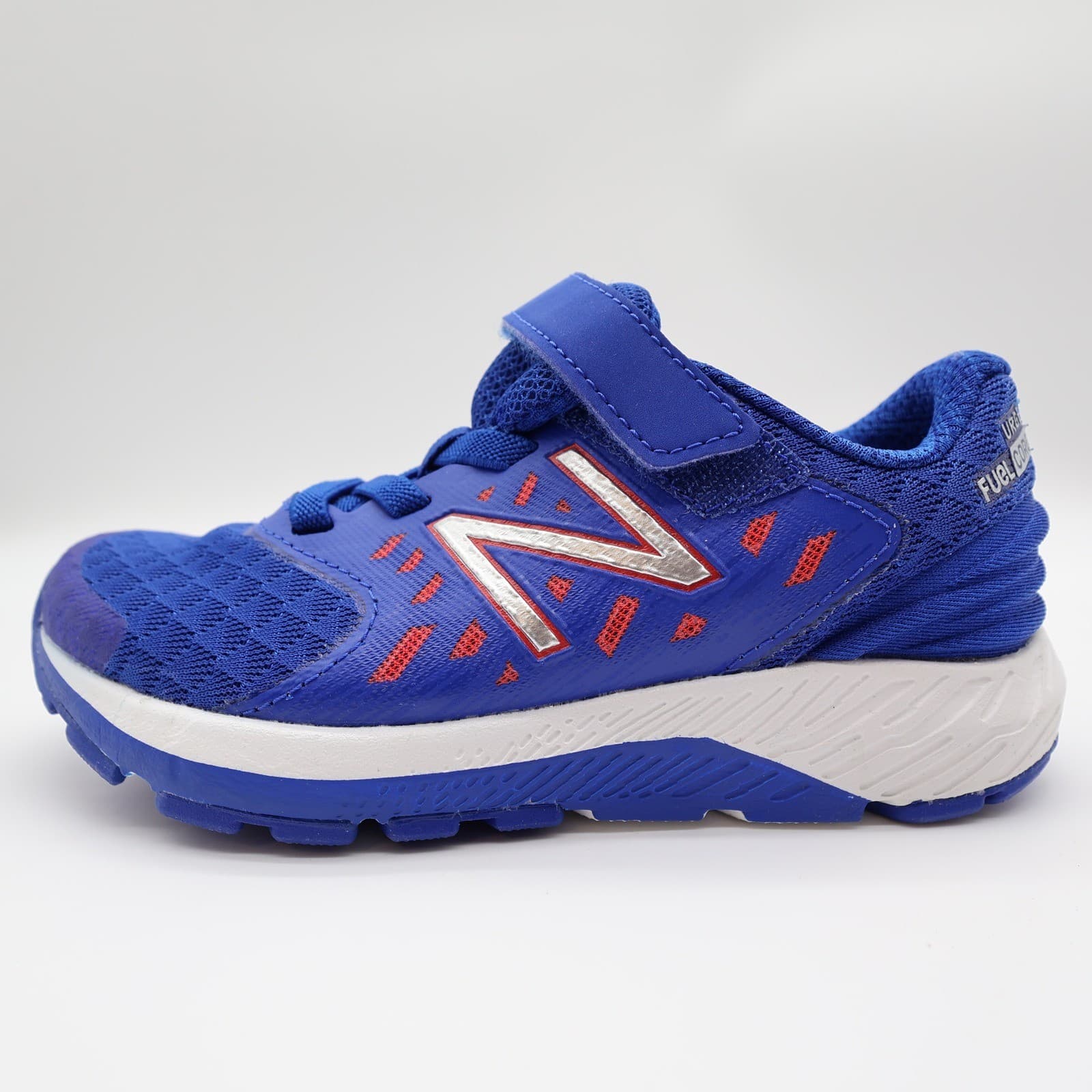 New Balance FuelCore Urge Boys 12.5 Blue Mesh Athletic Running Sneakers KVURGBRP - Thumbnail 10
