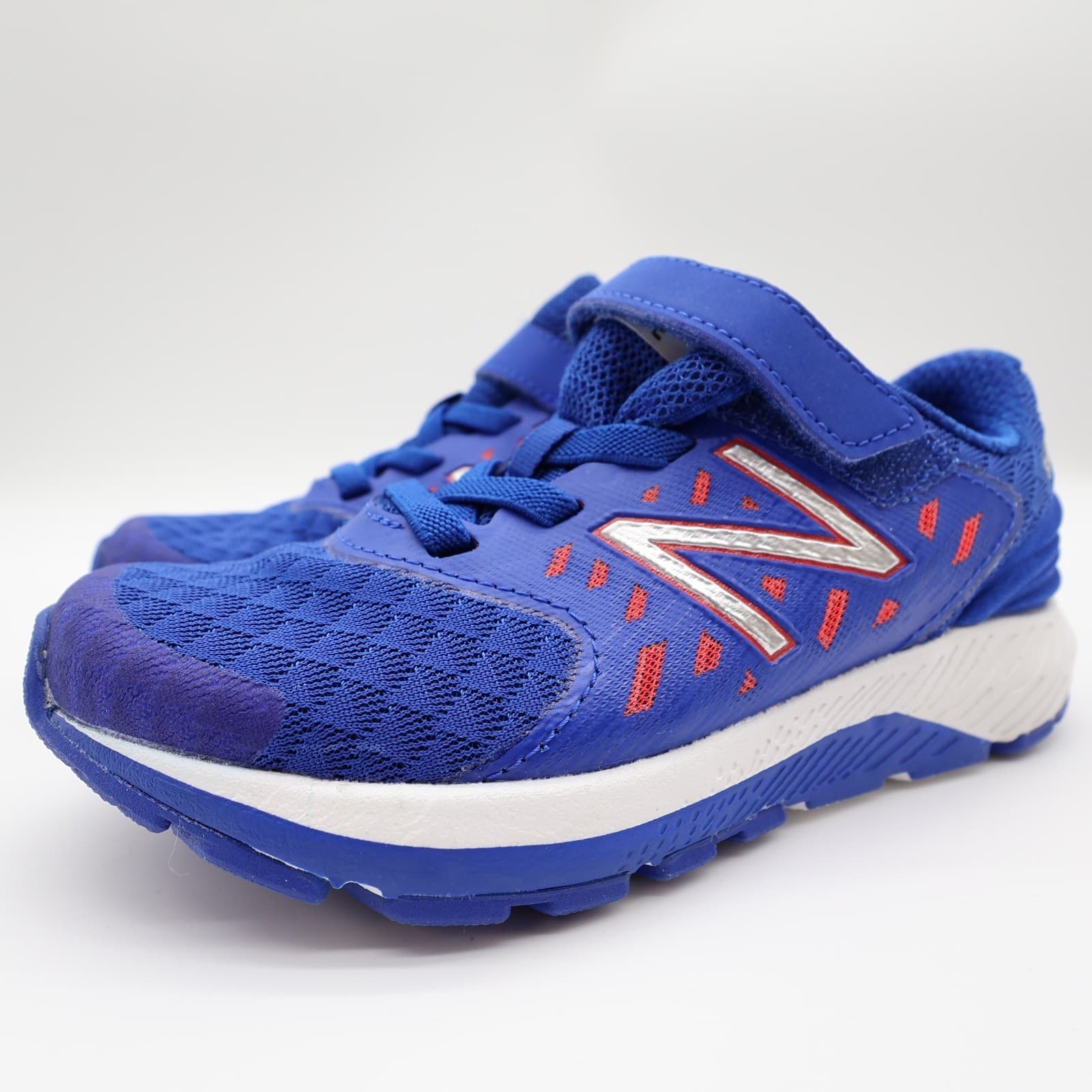 New Balance FuelCore Urge Boys 12.5 Blue Mesh Athletic Running Sneakers KVURGBRP - Thumbnail 2