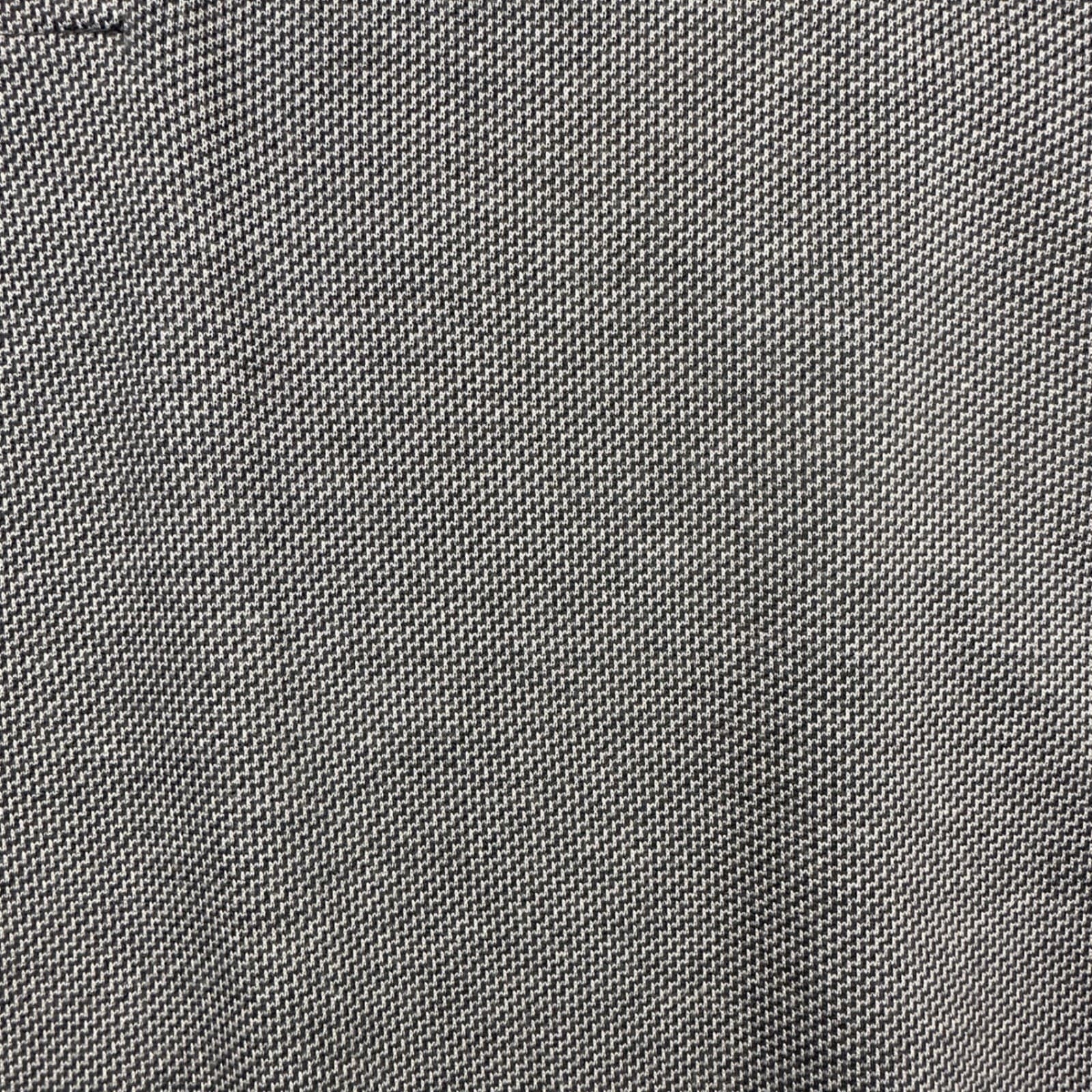 Vintage George Polo Shirt Mens XL Grey Short Sleeve Textured Cotton Blend - Thumbnail 6