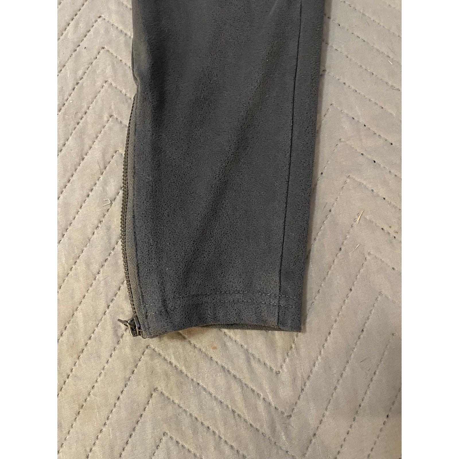 Gianni Bini Women's Medium Gray Skinny Buttery Soft Pants - Thumbnail 3
