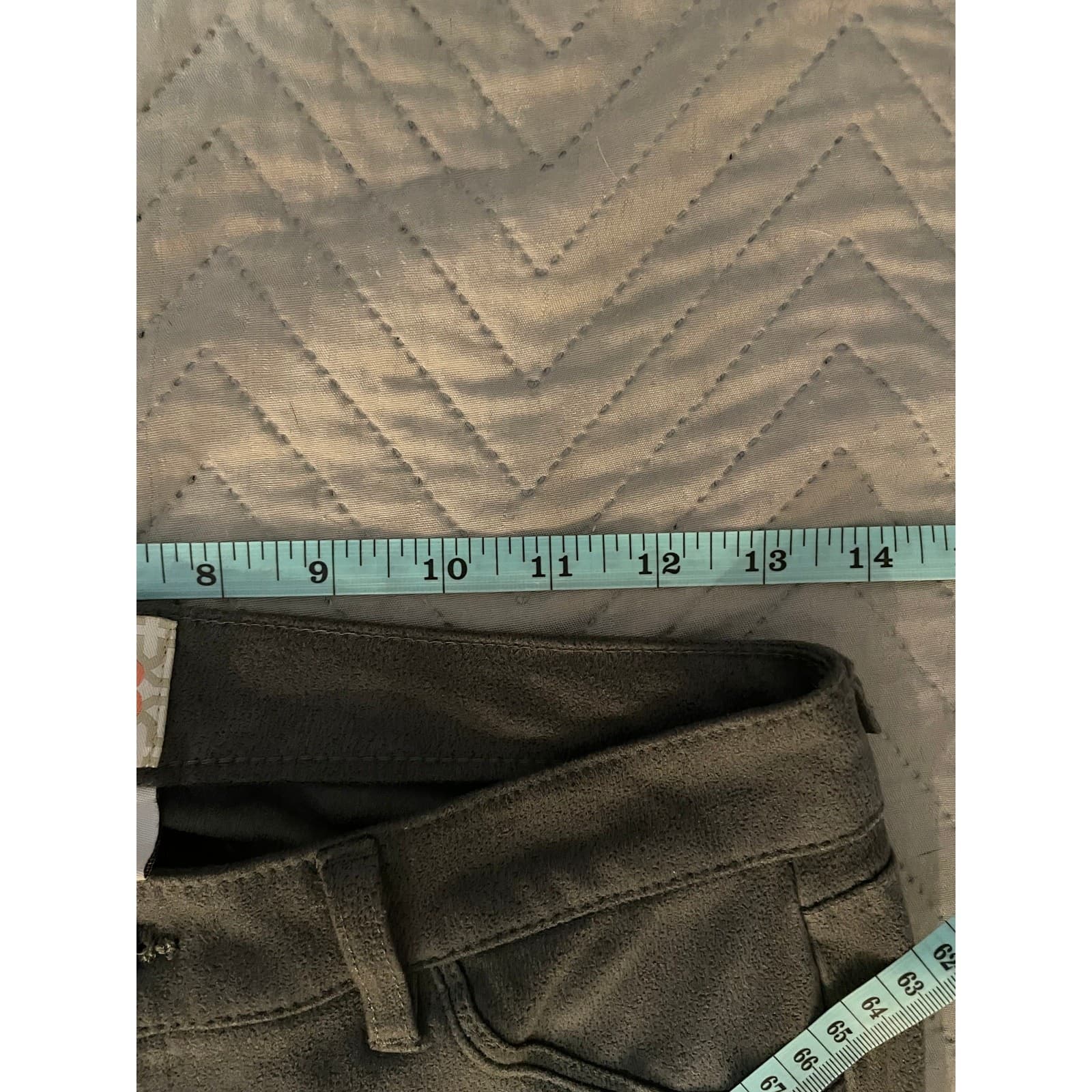 Gianni Bini Women's Medium Gray Skinny Buttery Soft Pants - Thumbnail 15