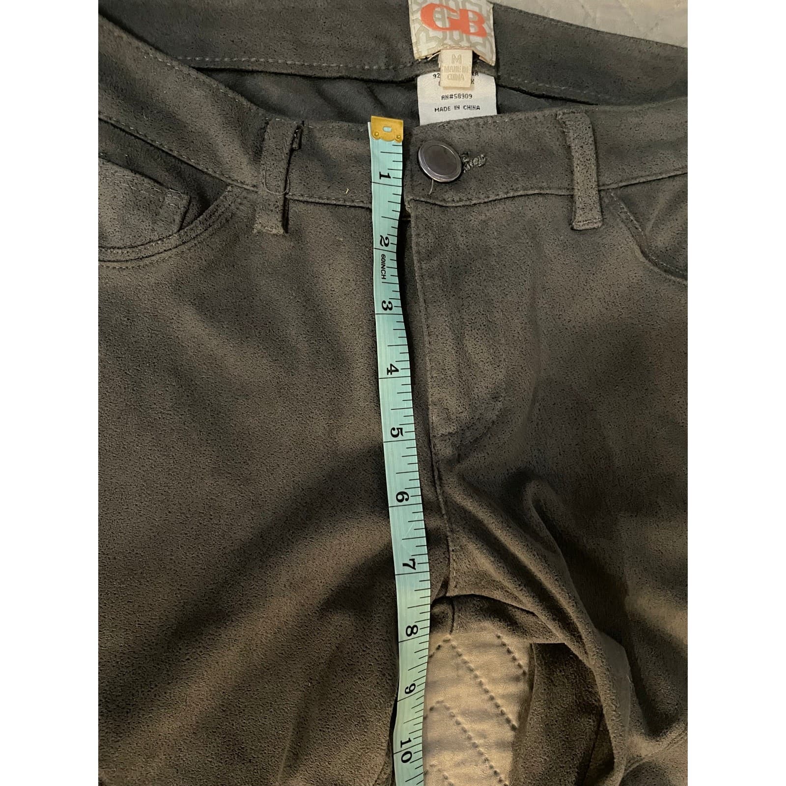Gianni Bini Women's Medium Gray Skinny Buttery Soft Pants - Thumbnail 16