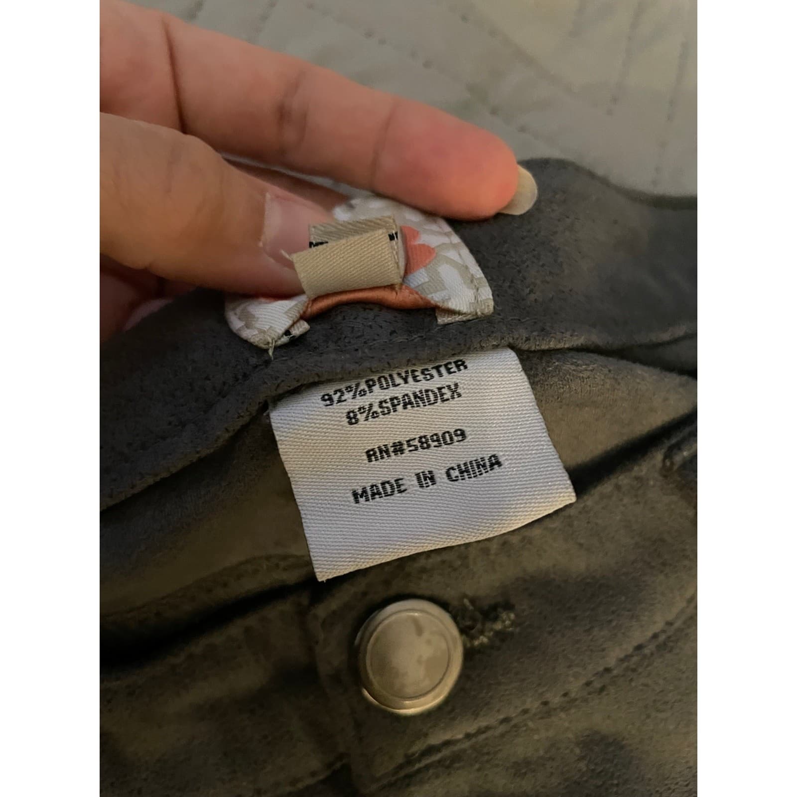 Gianni Bini Women's Medium Gray Skinny Buttery Soft Pants - Thumbnail 8