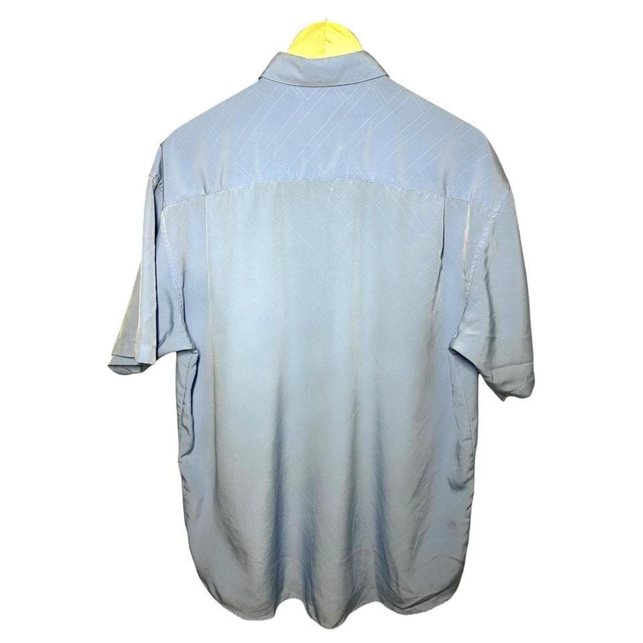 PLATINI Silky Short Sleeve Shirt Light Blue – Size L - Thumbnail 5