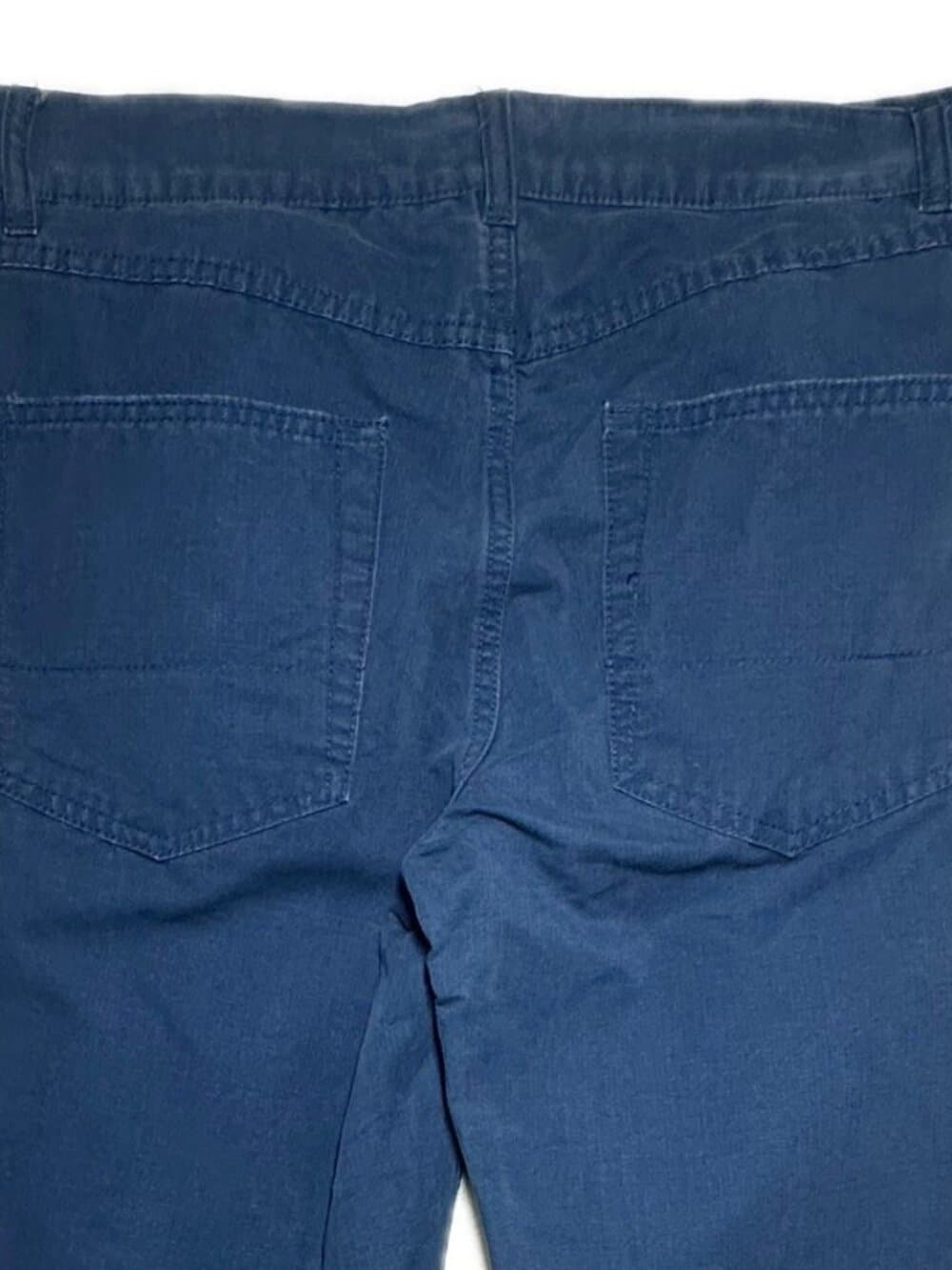 Threads Saks Fifth Avenue Men's Blue Relaxed Fit Chinos Size 30 - Thumbnail 4