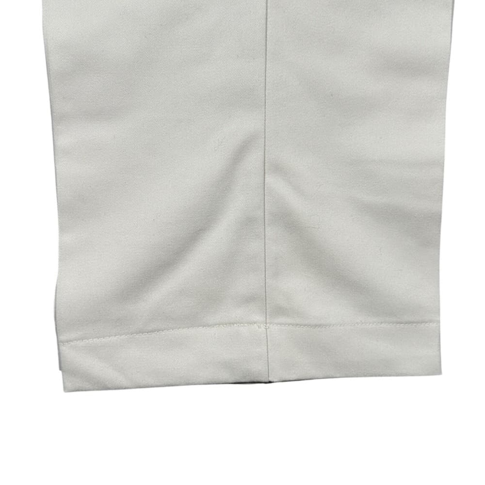 Lands‎ End Chino Pants Mens 44 Long Cream Pleated Cotton Stain Resistant - Thumbnail 9