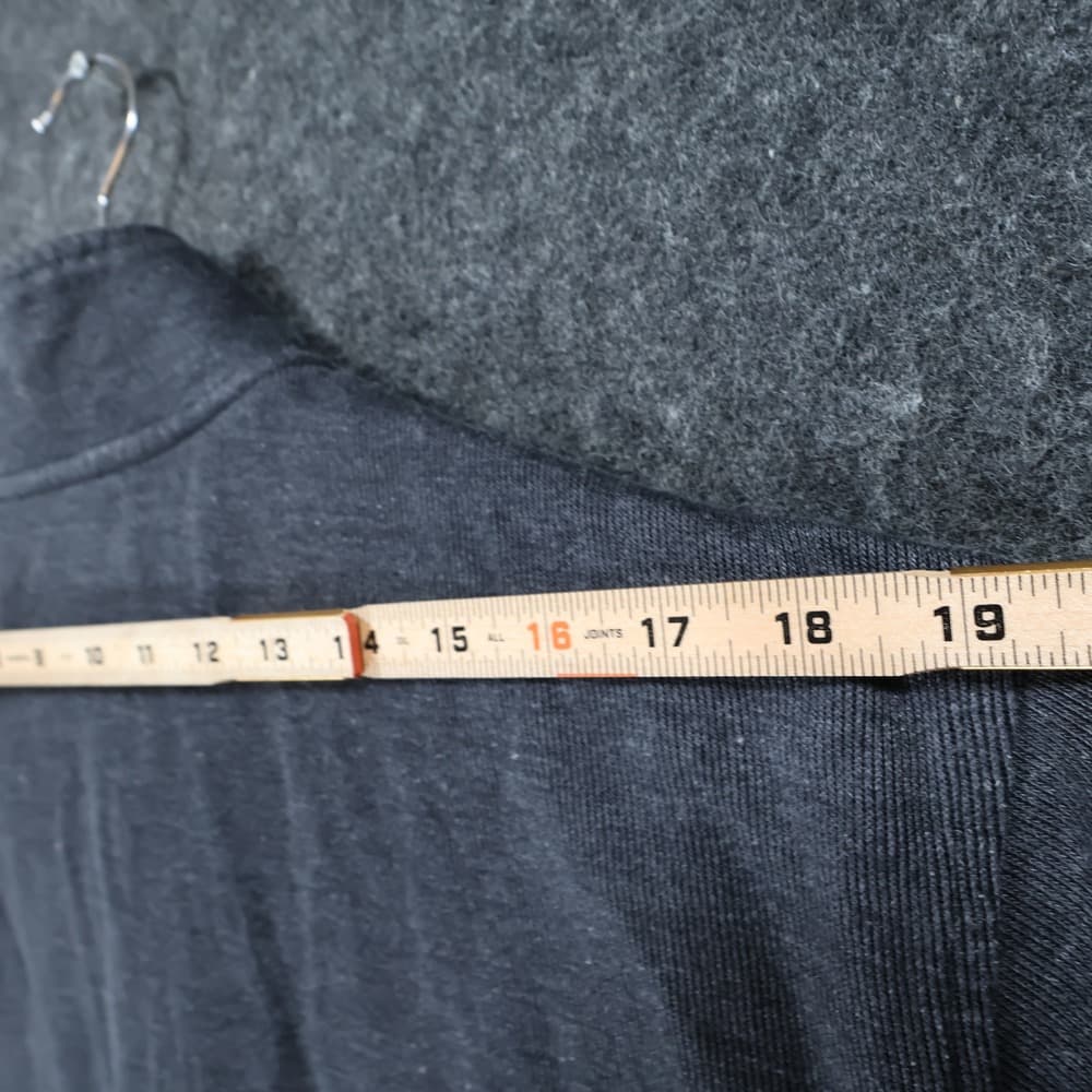 Van Heusen Pullover Mens XL Gray Excellent Quarter Zip Flex Classic Fit - Thumbnail 6