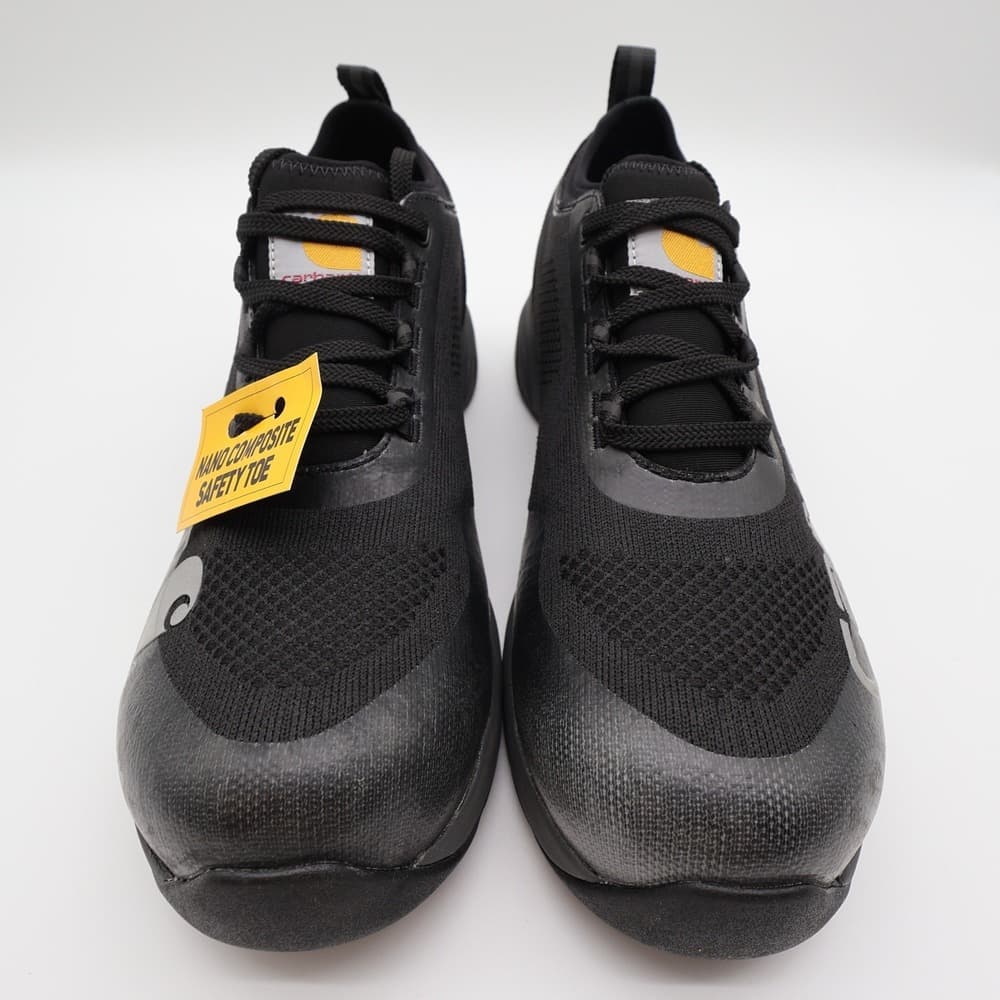 Carhartt Force Nano Composite Toe Work Shoe Mens 10.5 Black Safety EH - Thumbnail 3