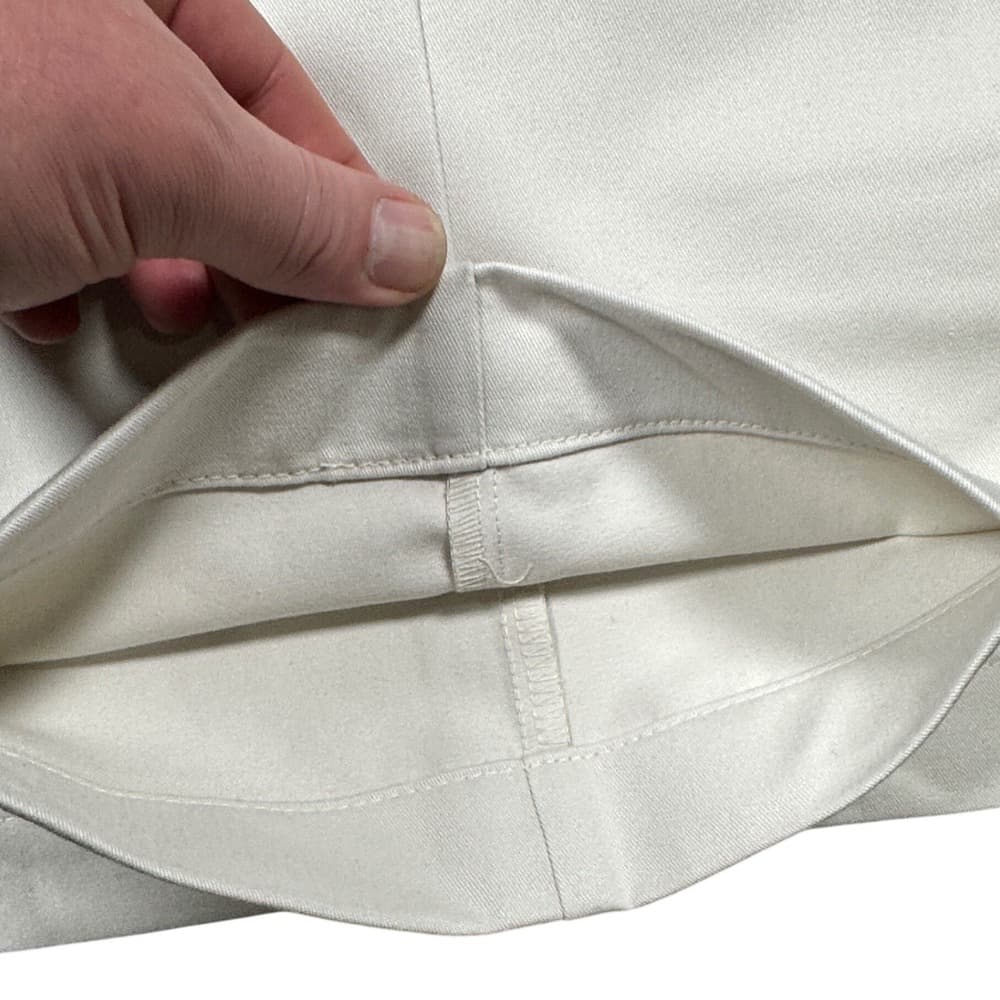 Lands‎ End Chino Pants Mens 44 Long Cream Pleated Cotton Stain Resistant - Thumbnail 6