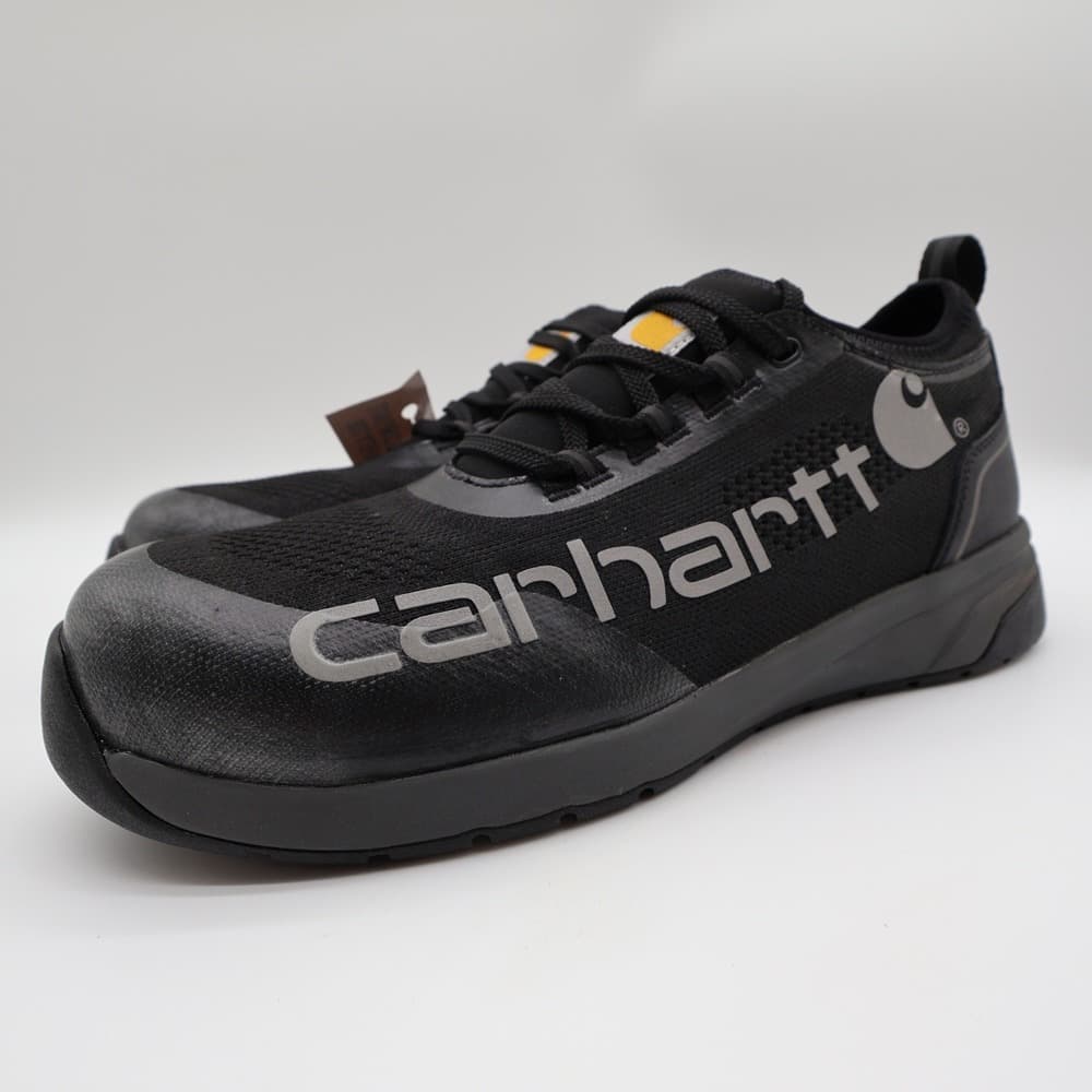 Carhartt Force Nano Composite Toe Work Shoe Mens 10.5 Black Safety EH - Thumbnail 2