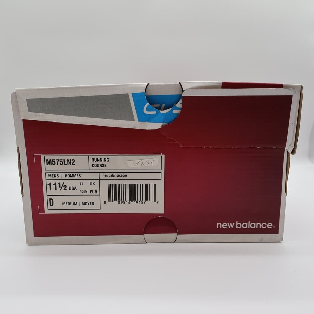 New Balance 575 Running Shoes Mens 11.5 Blue Mesh Cush+ Athletic M575LN2 - Thumbnail 7