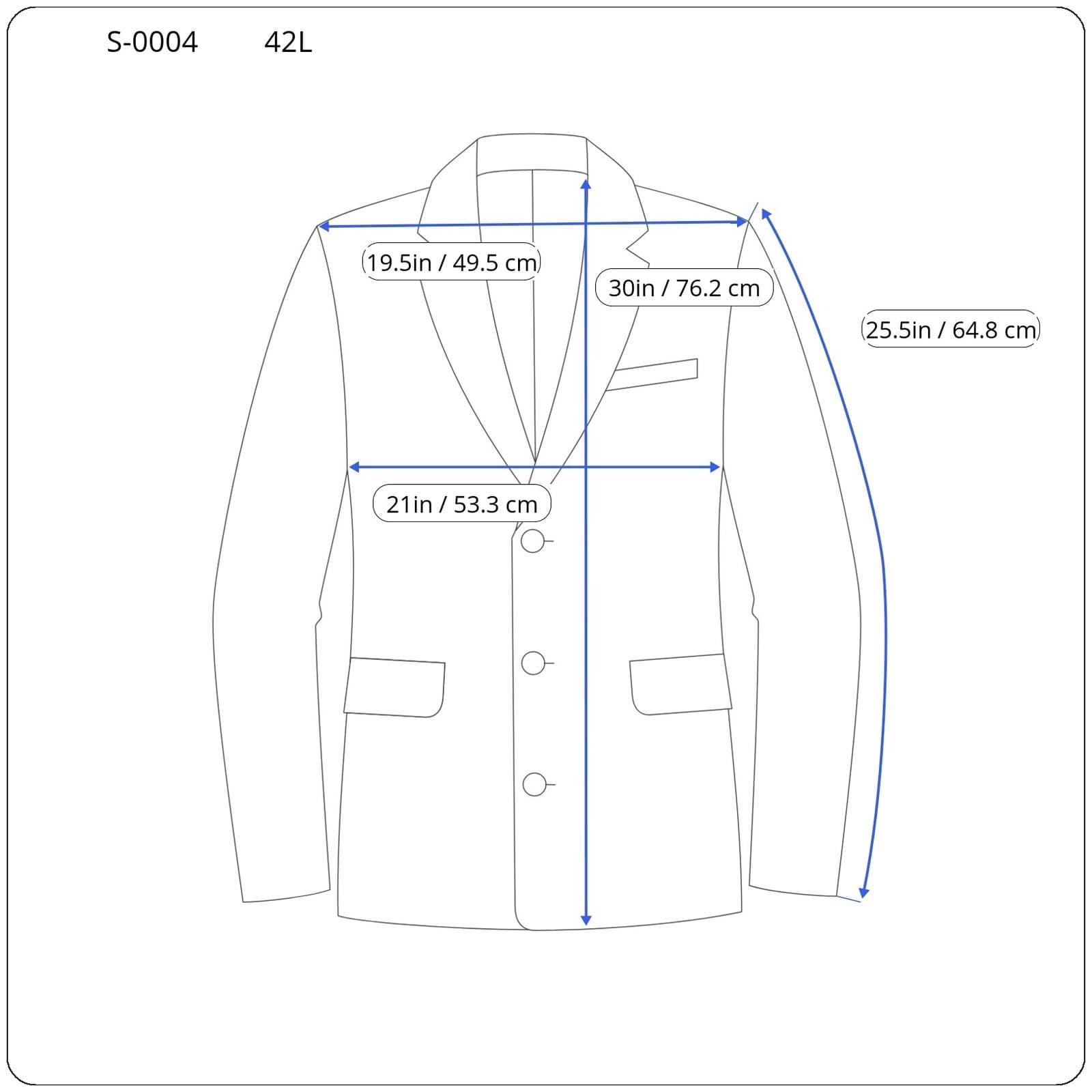 Haggar Mens 42L Herringbone Tweed Blazer Jacket Brown Tan Blue - Thumbnail 7