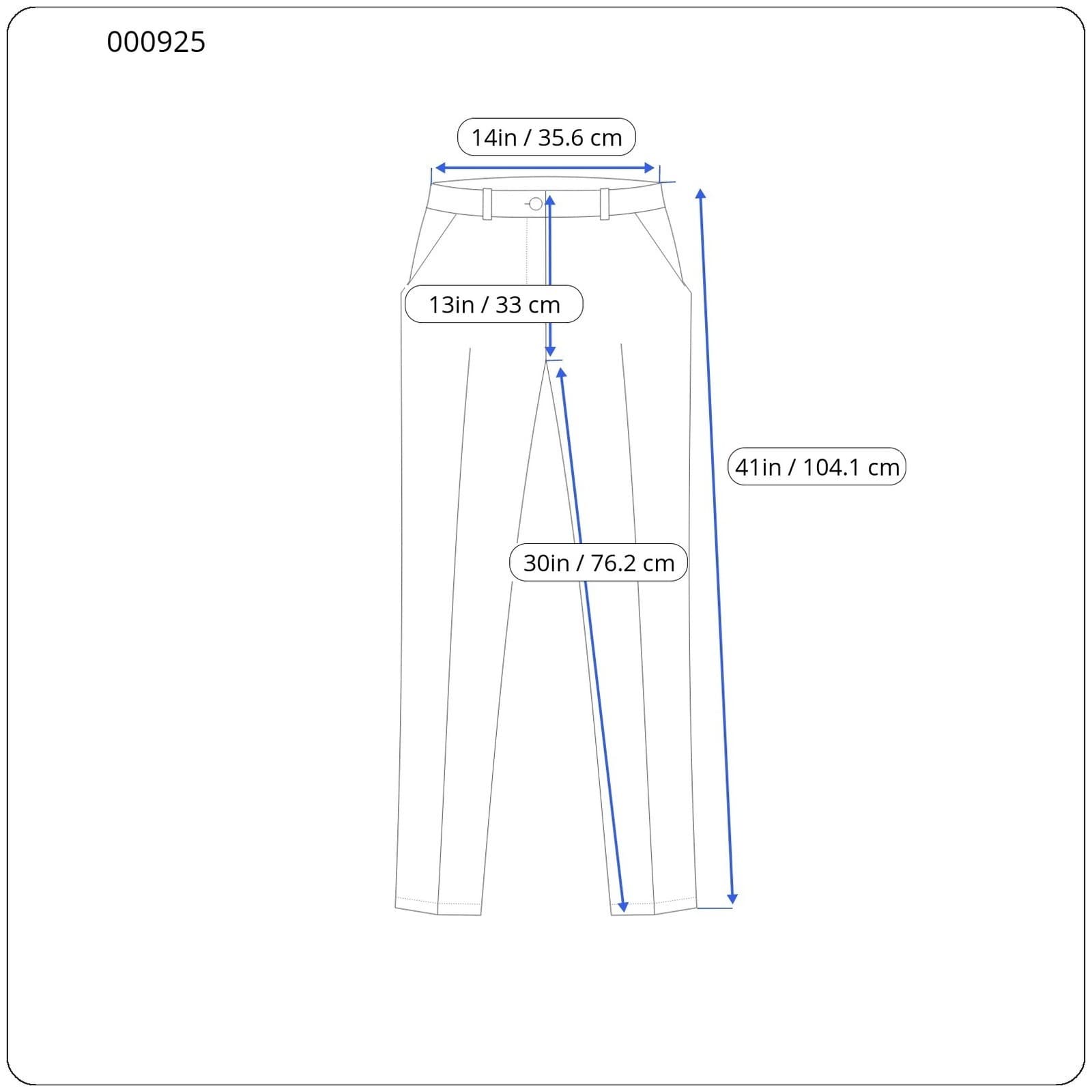 My Michelle Womens Navy Blue Pinstripe Dress Pants Size 9 10 - Thumbnail 6