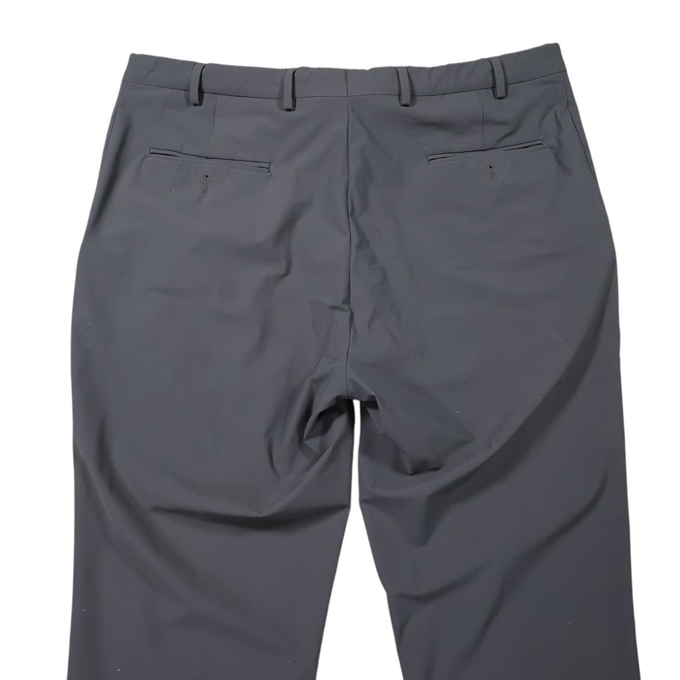 Hart Schaffner Marx Dress Pants Mens 38R Gray Excellent Performance Stretch - Thumbnail 4